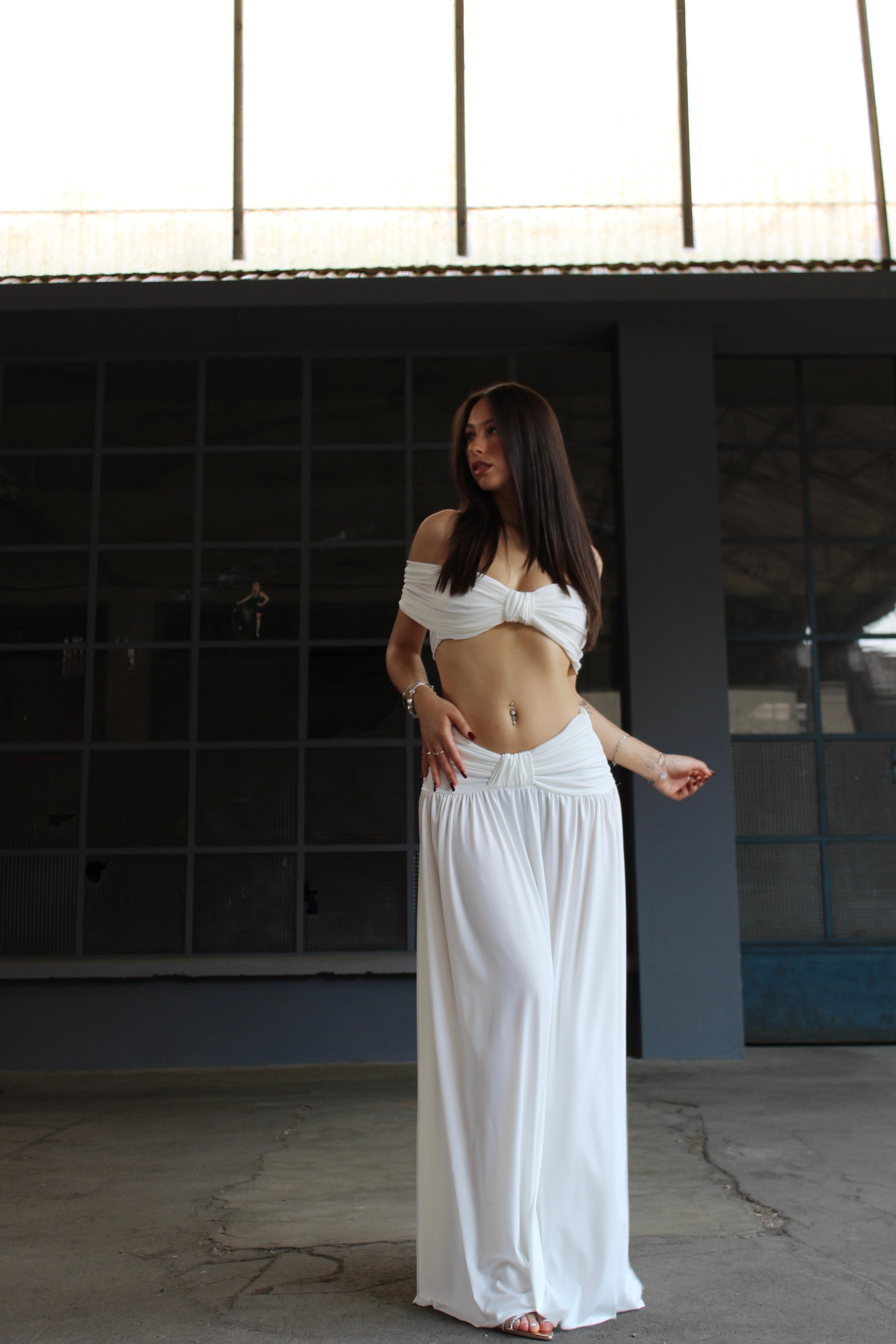 Completo ivy bianco
