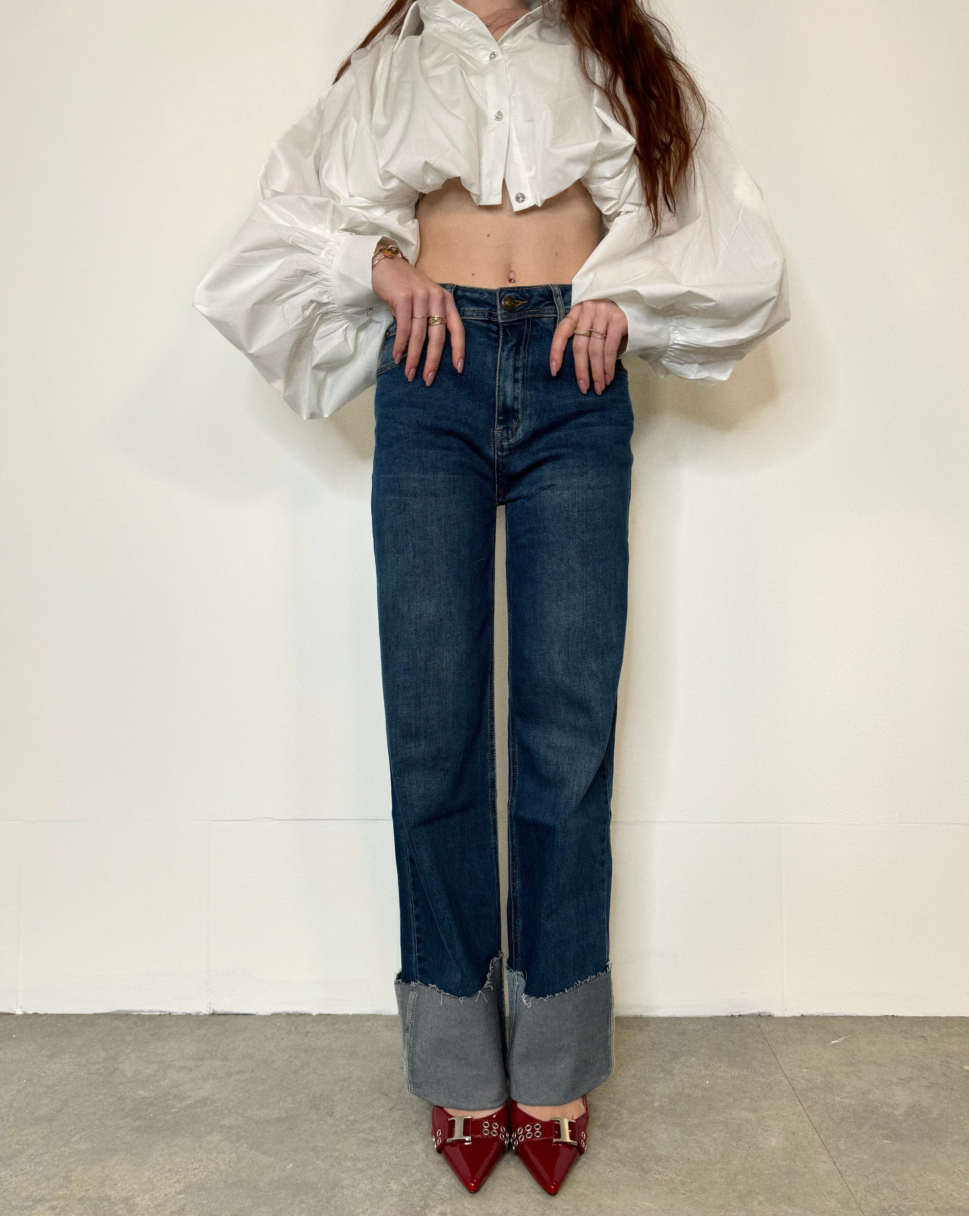 Jeans risvolto