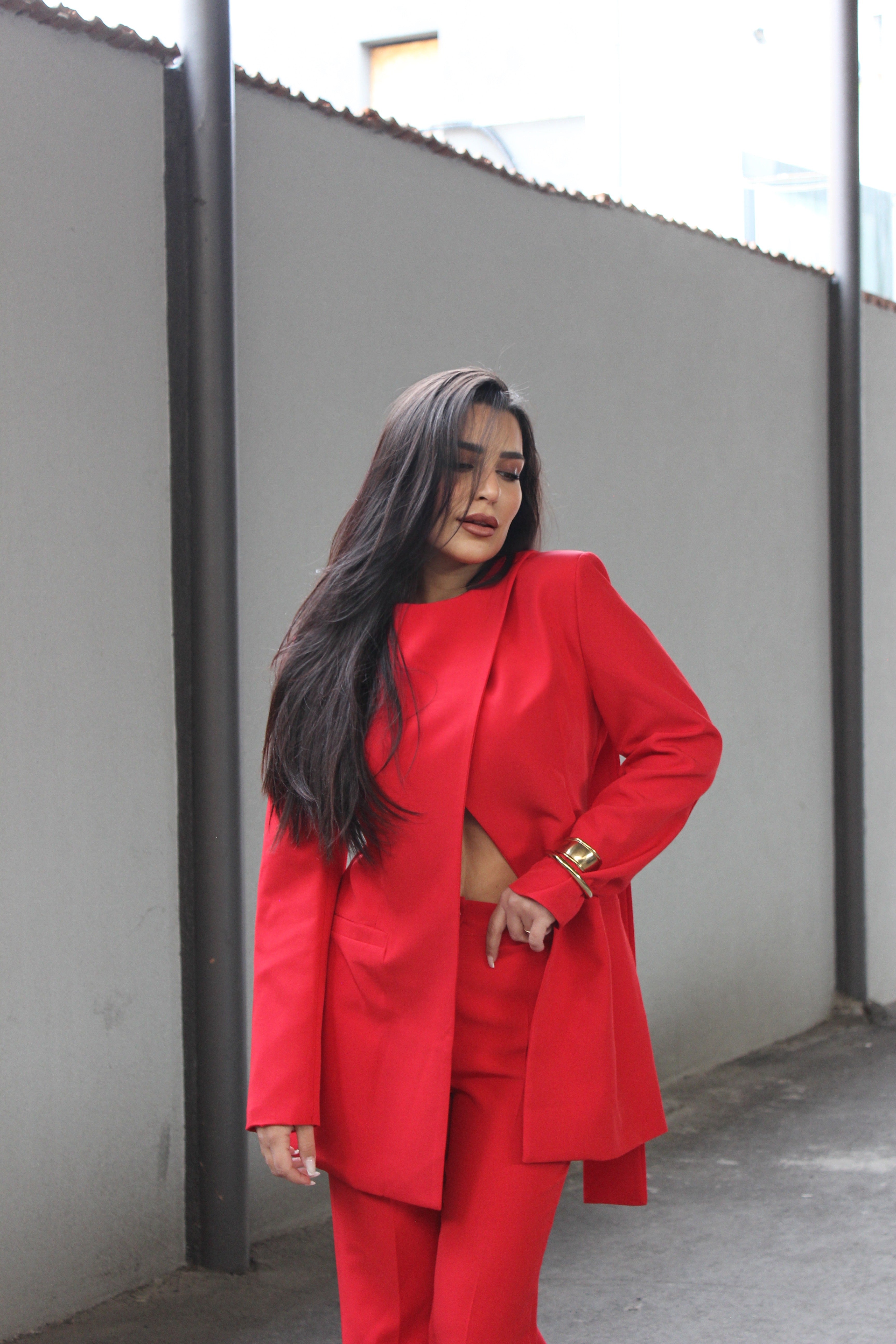 Coordinato Scarlett Rosso