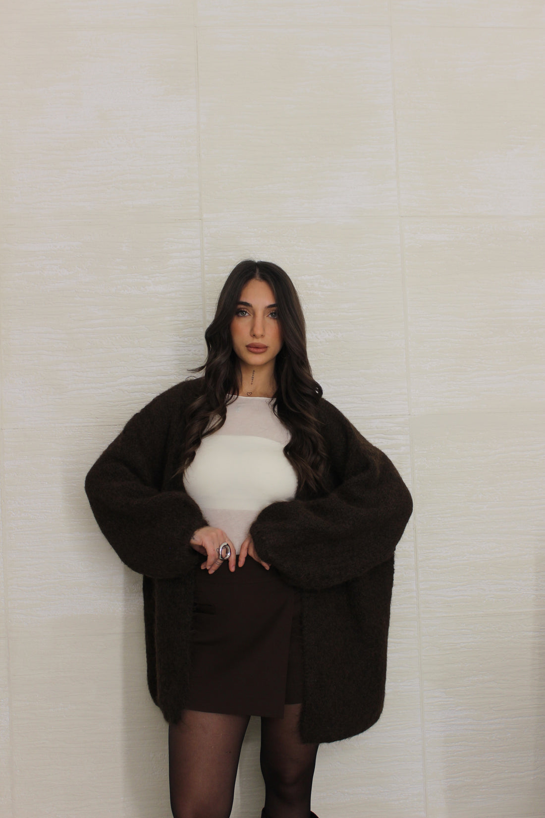 Cardigan Midi Chocolate