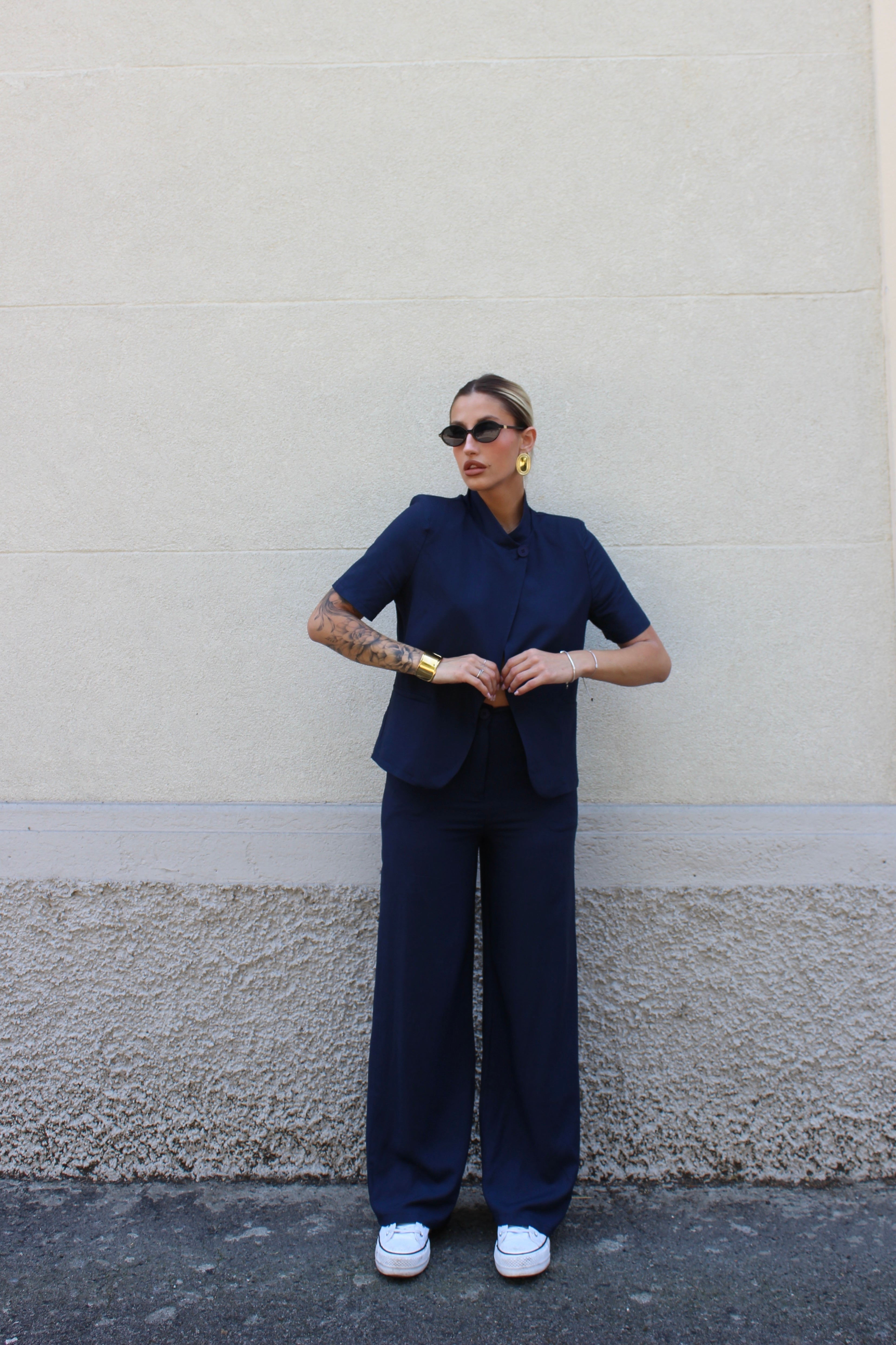 Coordinato Esme blu