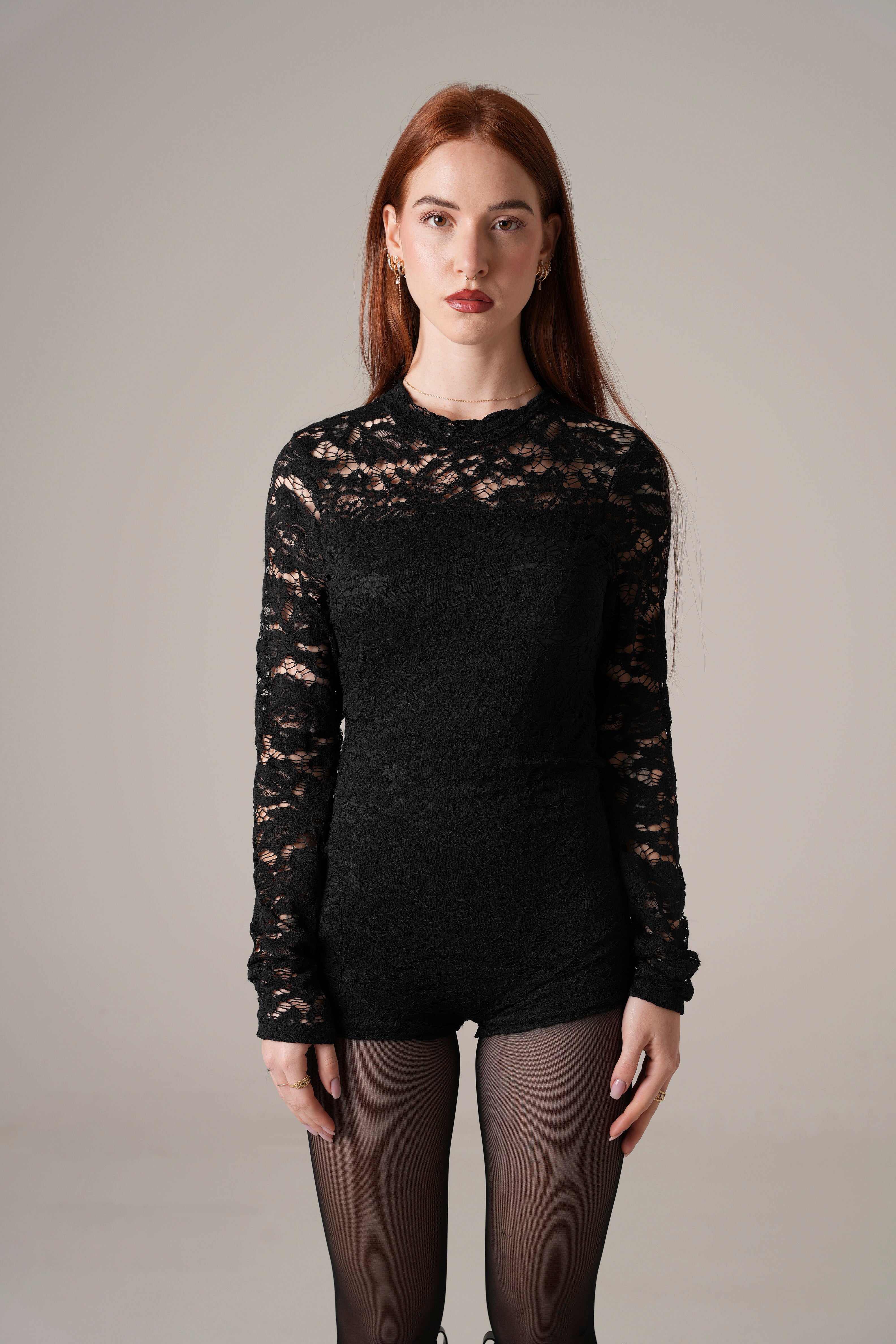 Playsuit pizzo