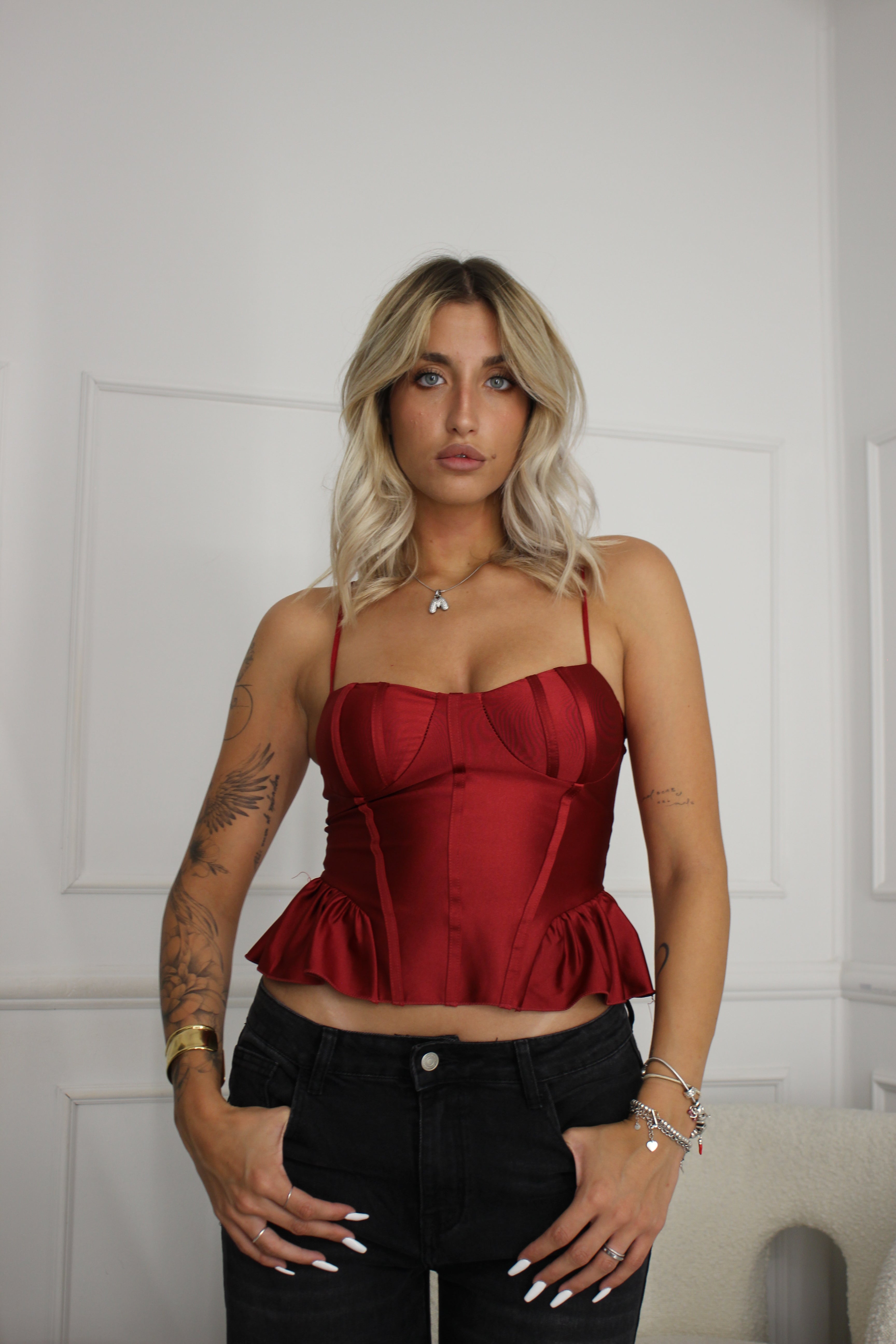 Top Corset Chocolate