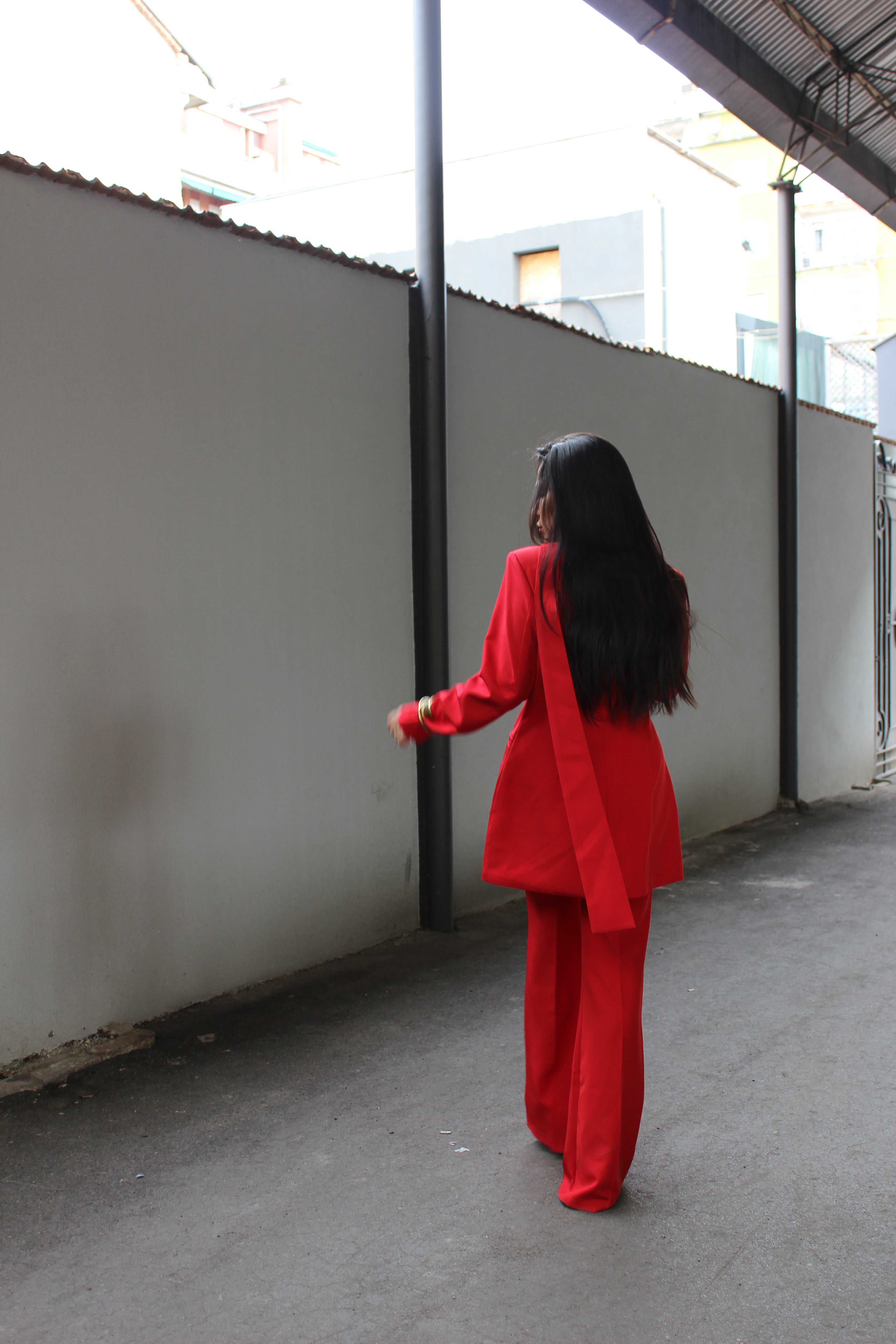 Coordinato Scarlett Rosso