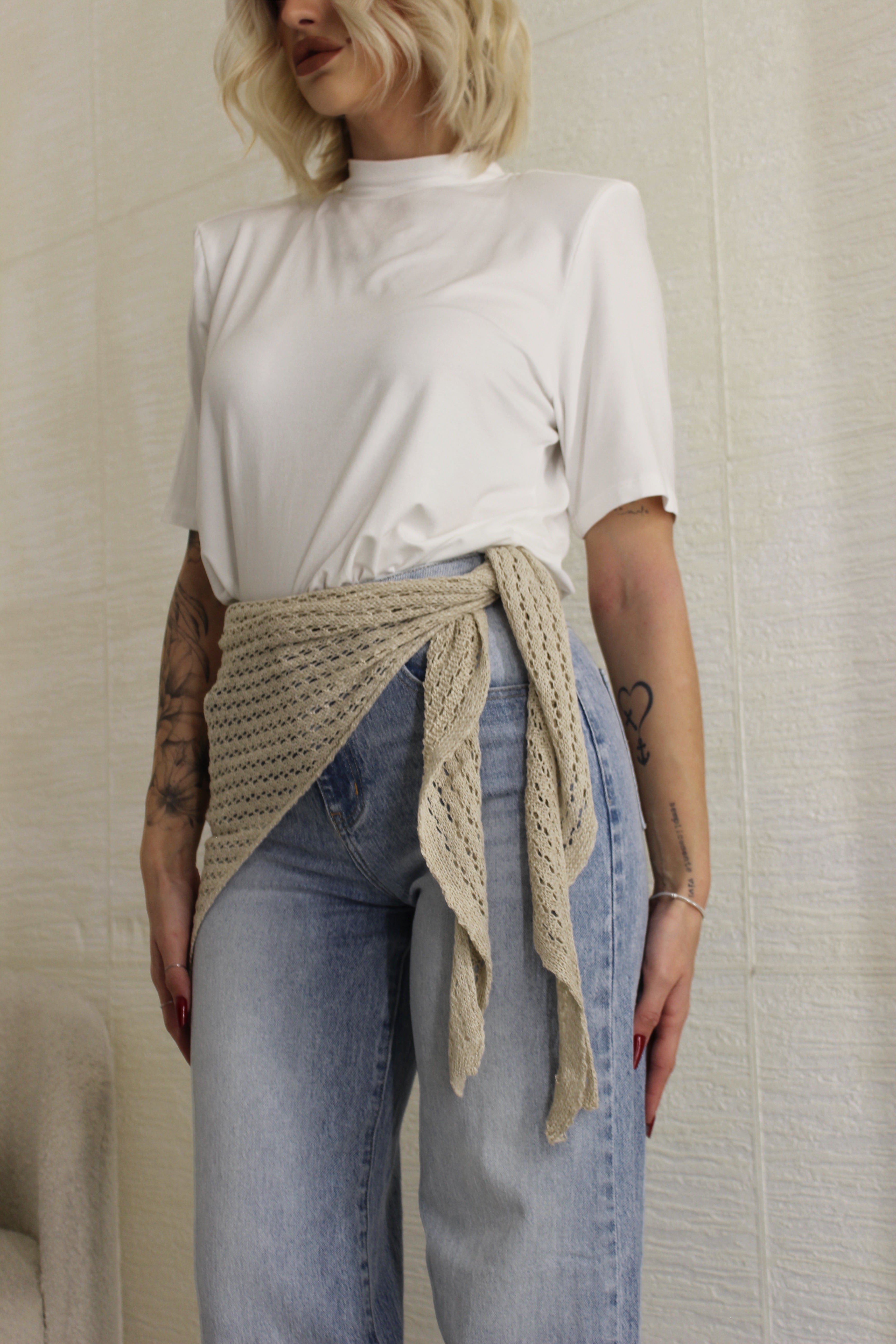 Cintura Pareo Beige