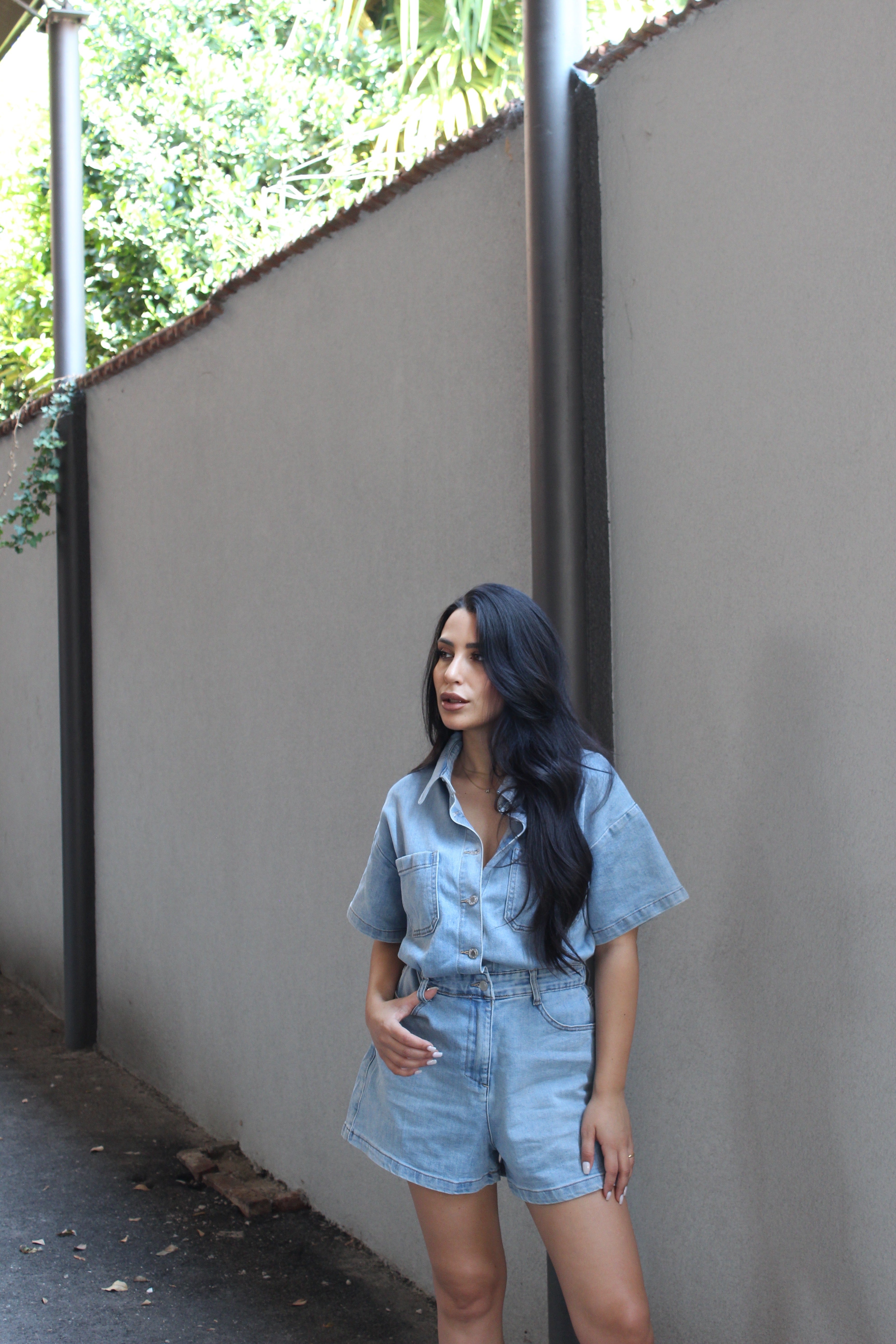 Playsuit jeans