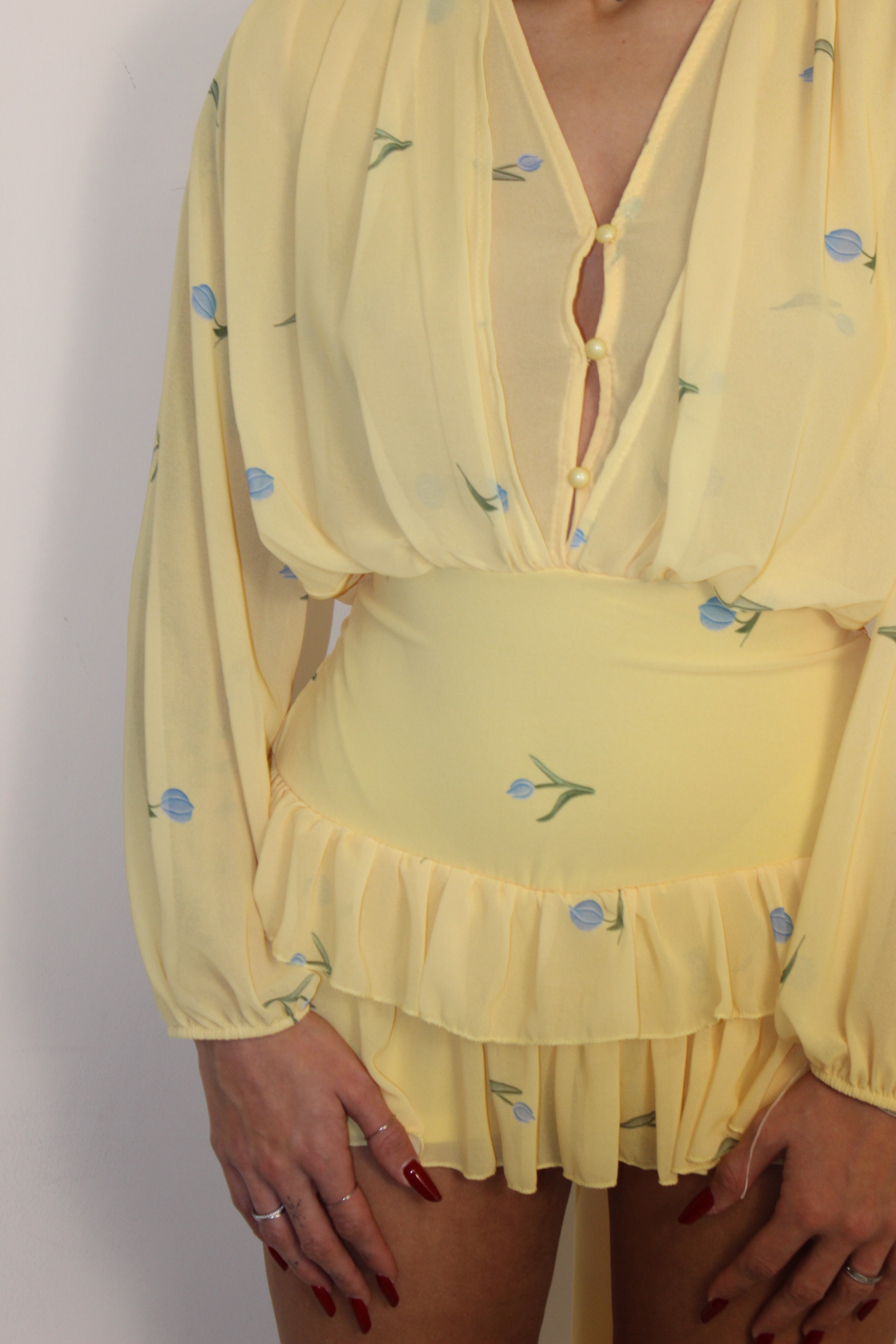 Playsuit primavera Giallo