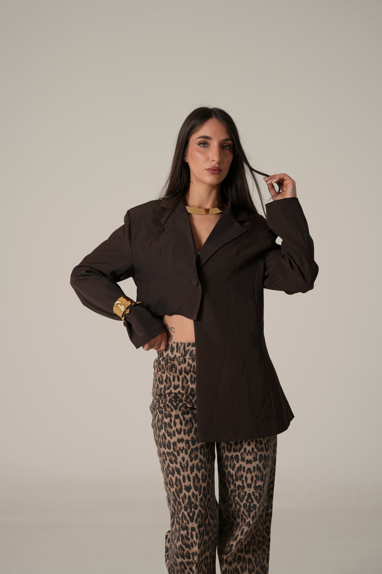 Blazer asimmetrico