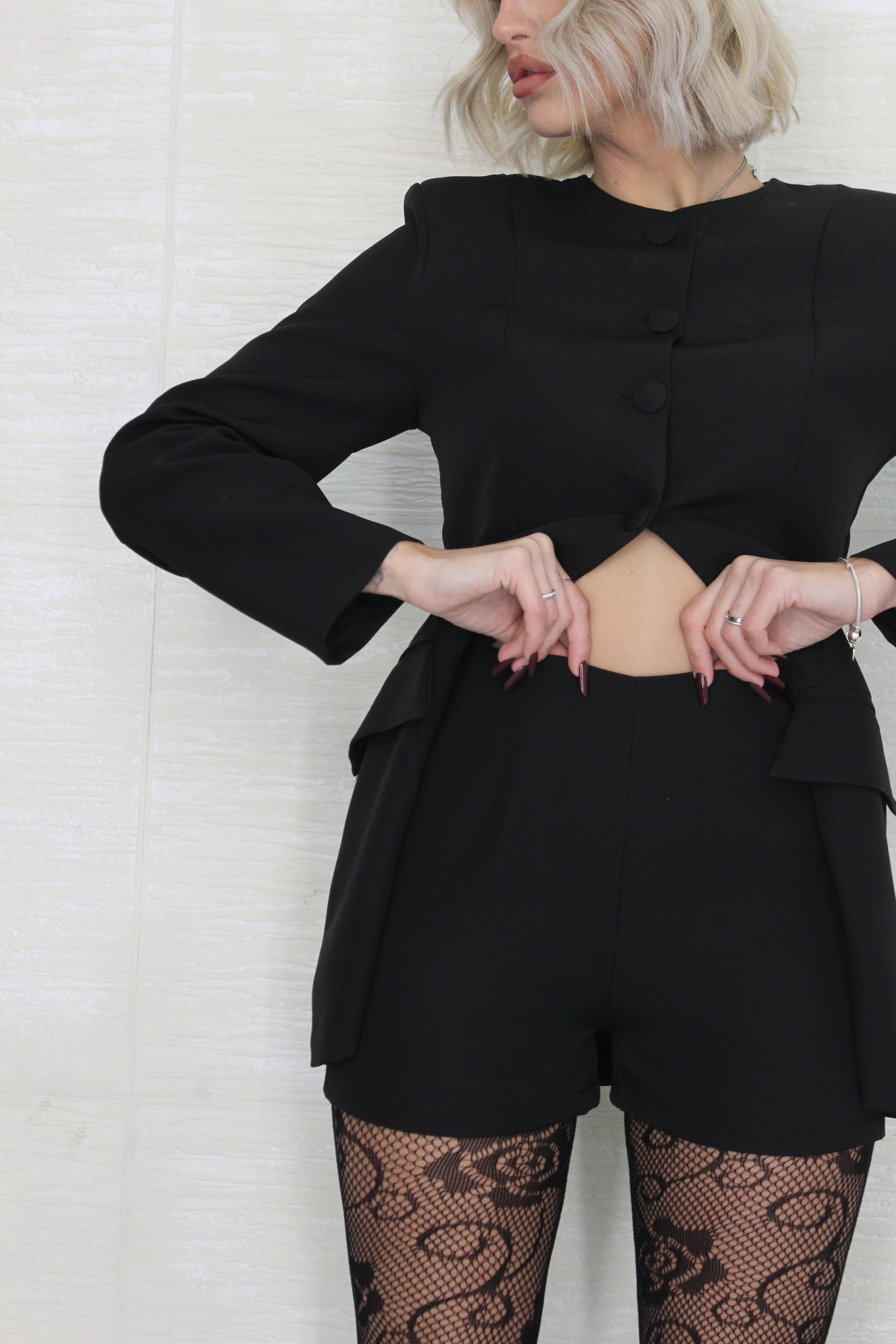 Coordinato charlotte nero