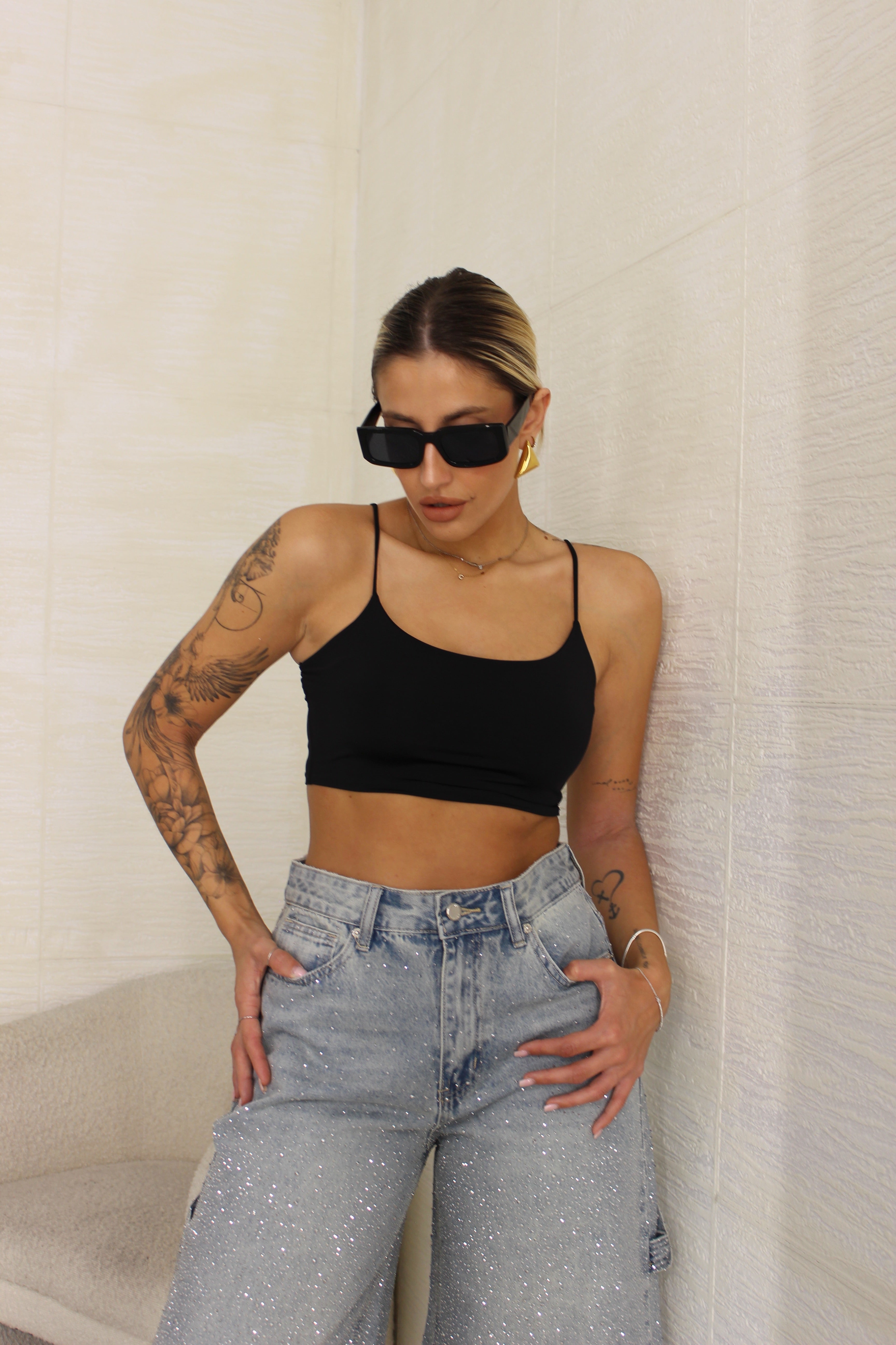 Top crop nero