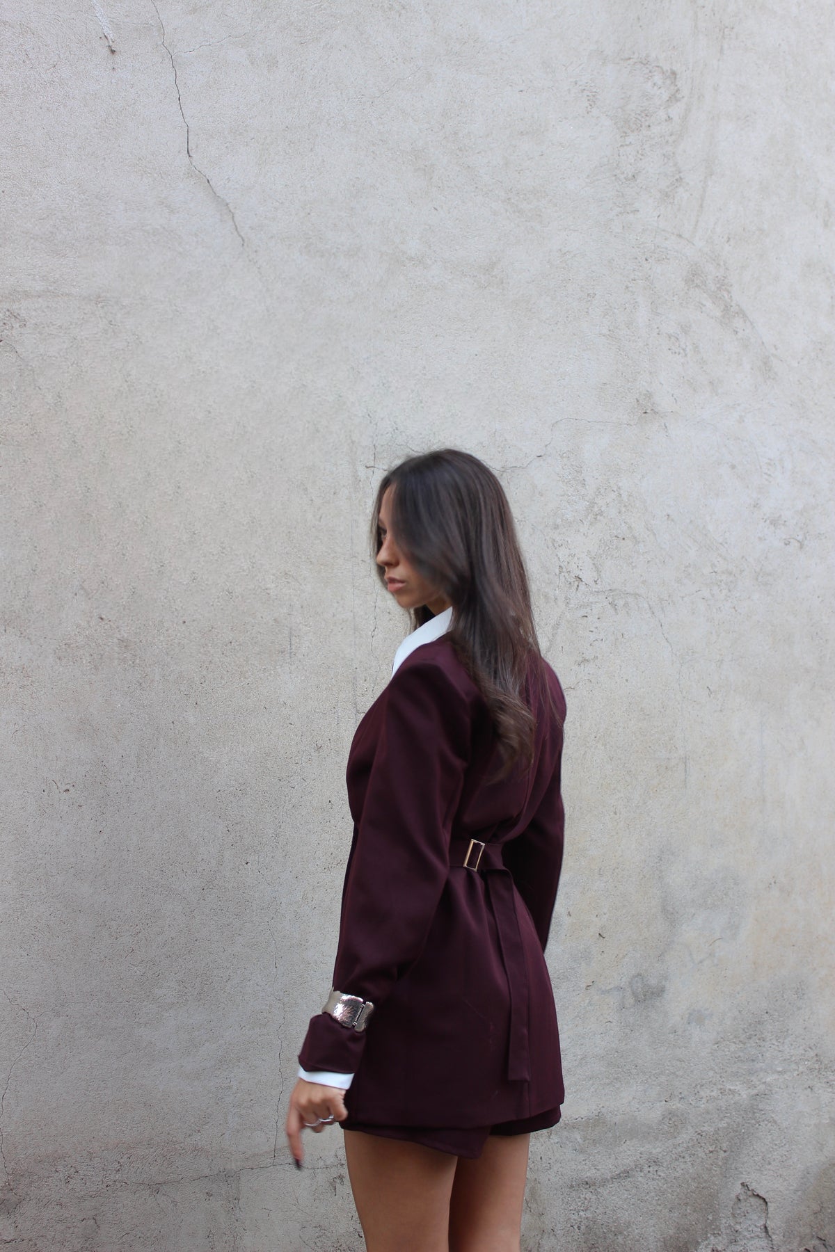 Coordinato Giselle burgundy