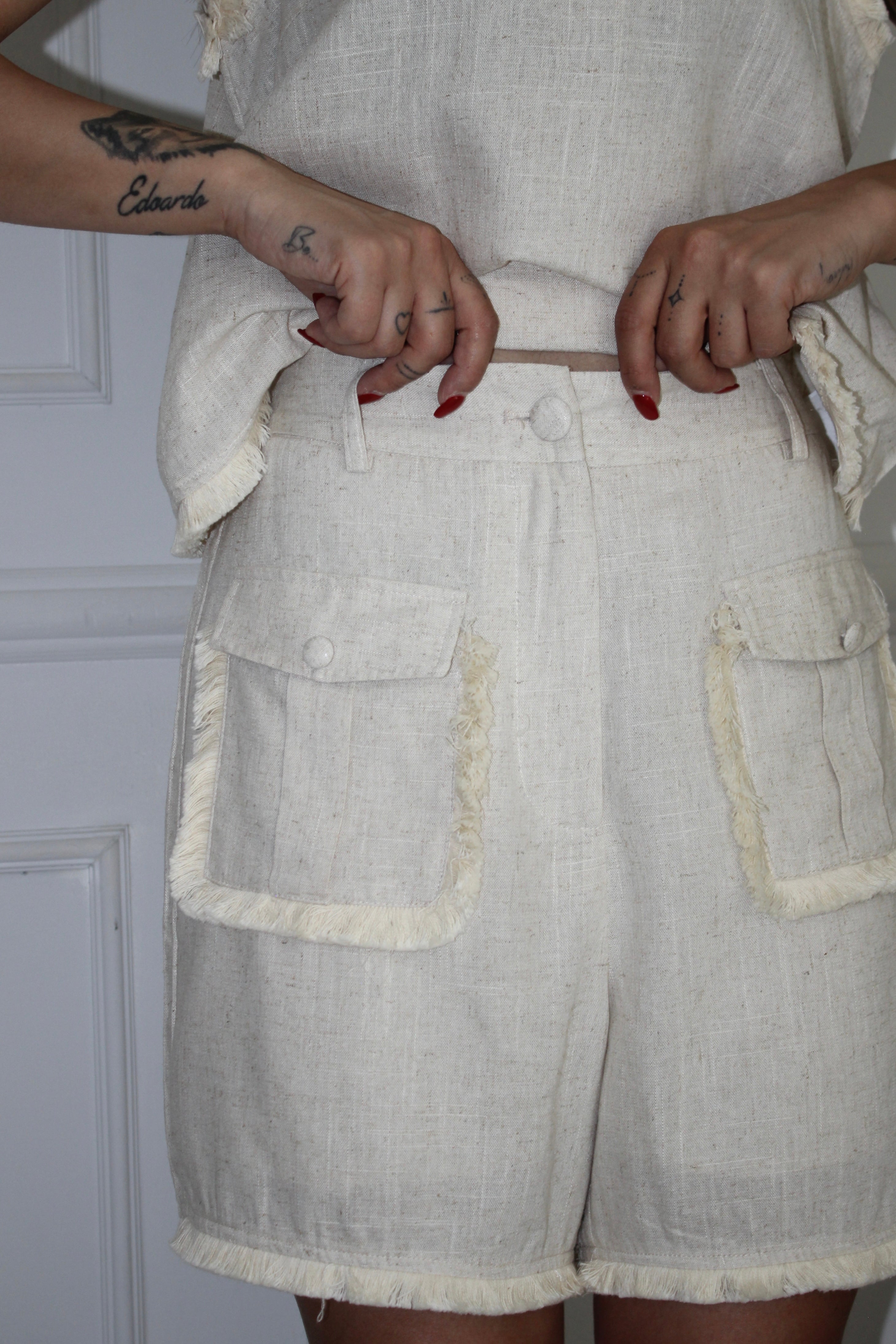 Coordinato Bermuda Beige