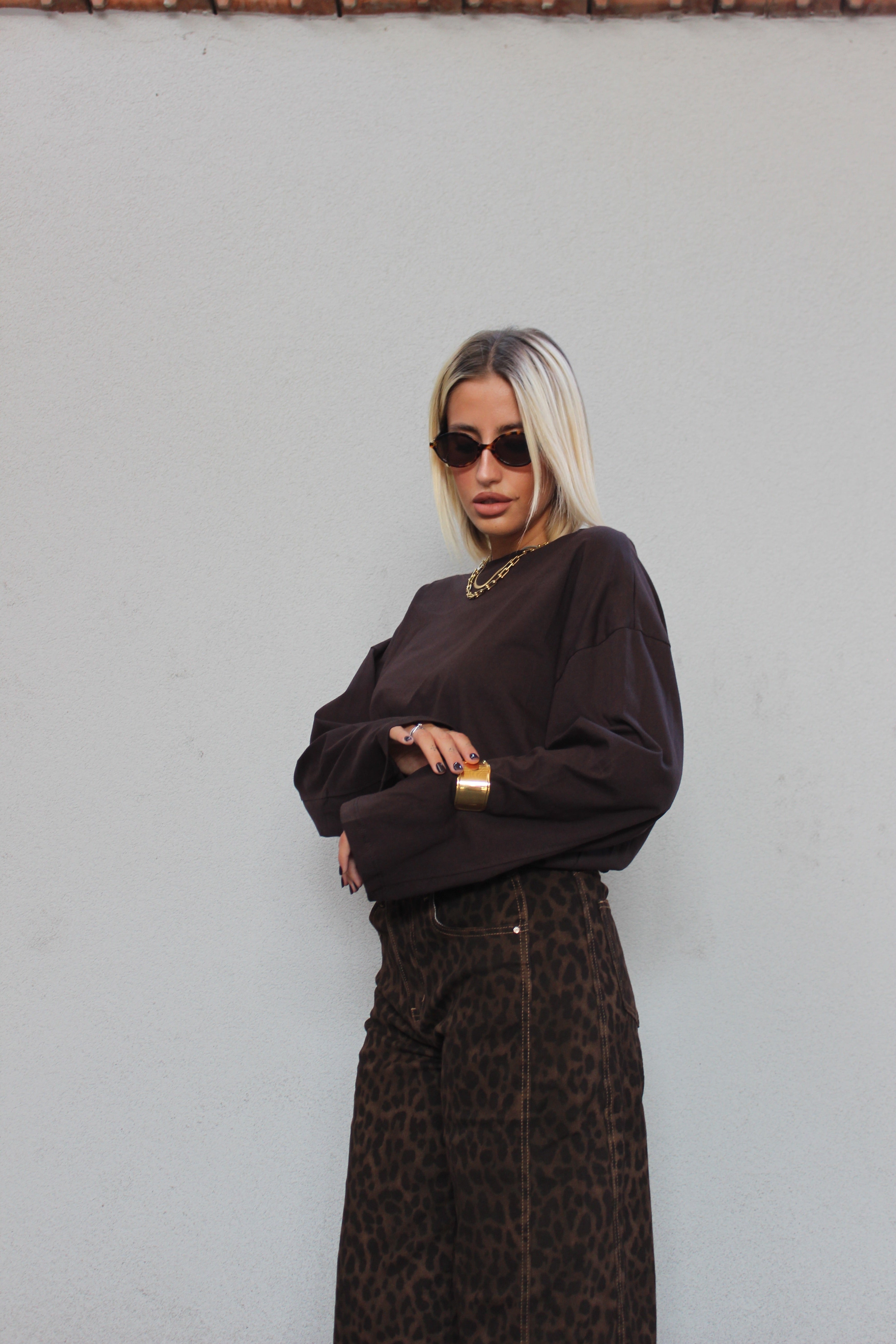 extra longsleeve lumina cioccolato
