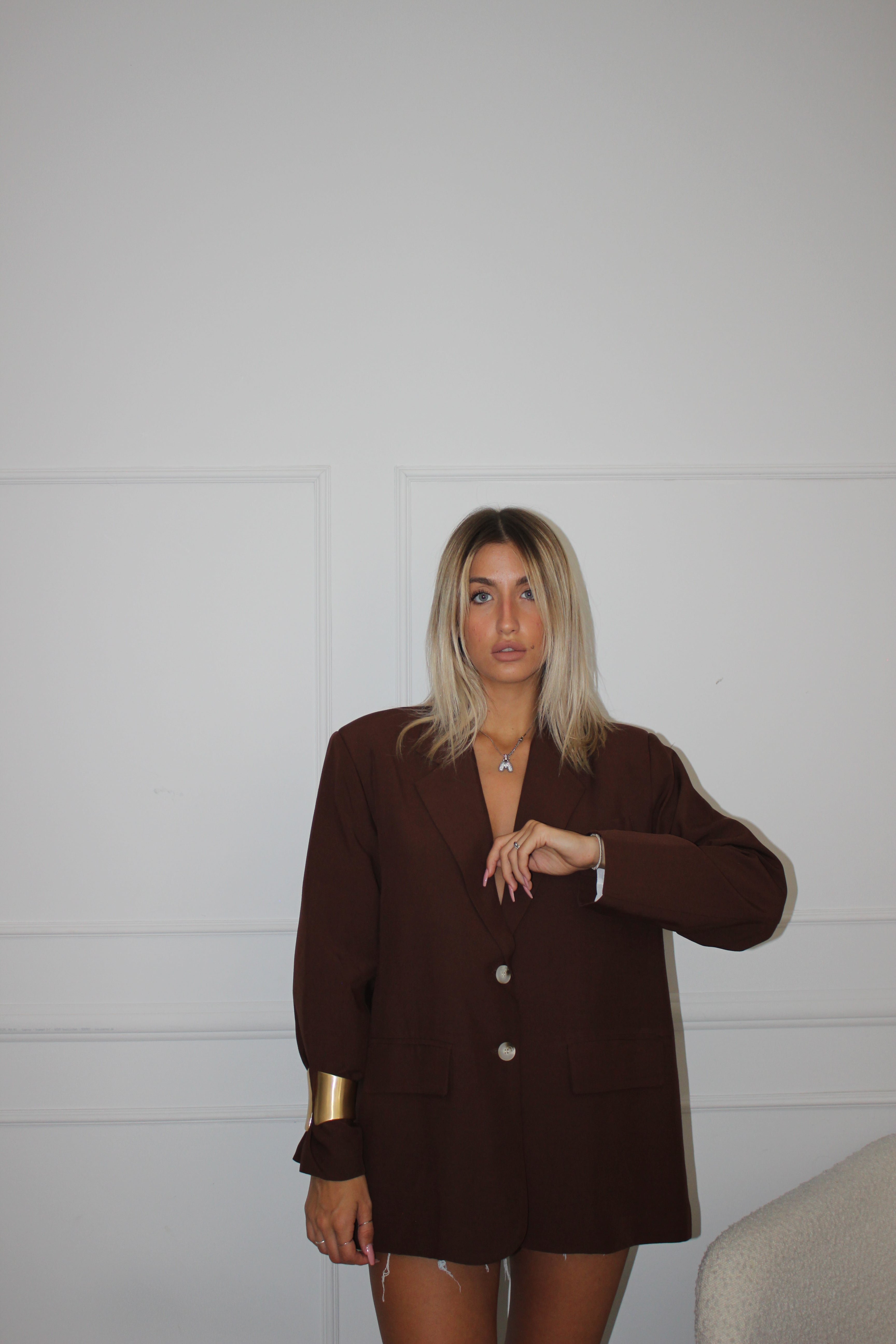 Blazer Mon Amour Chocolate