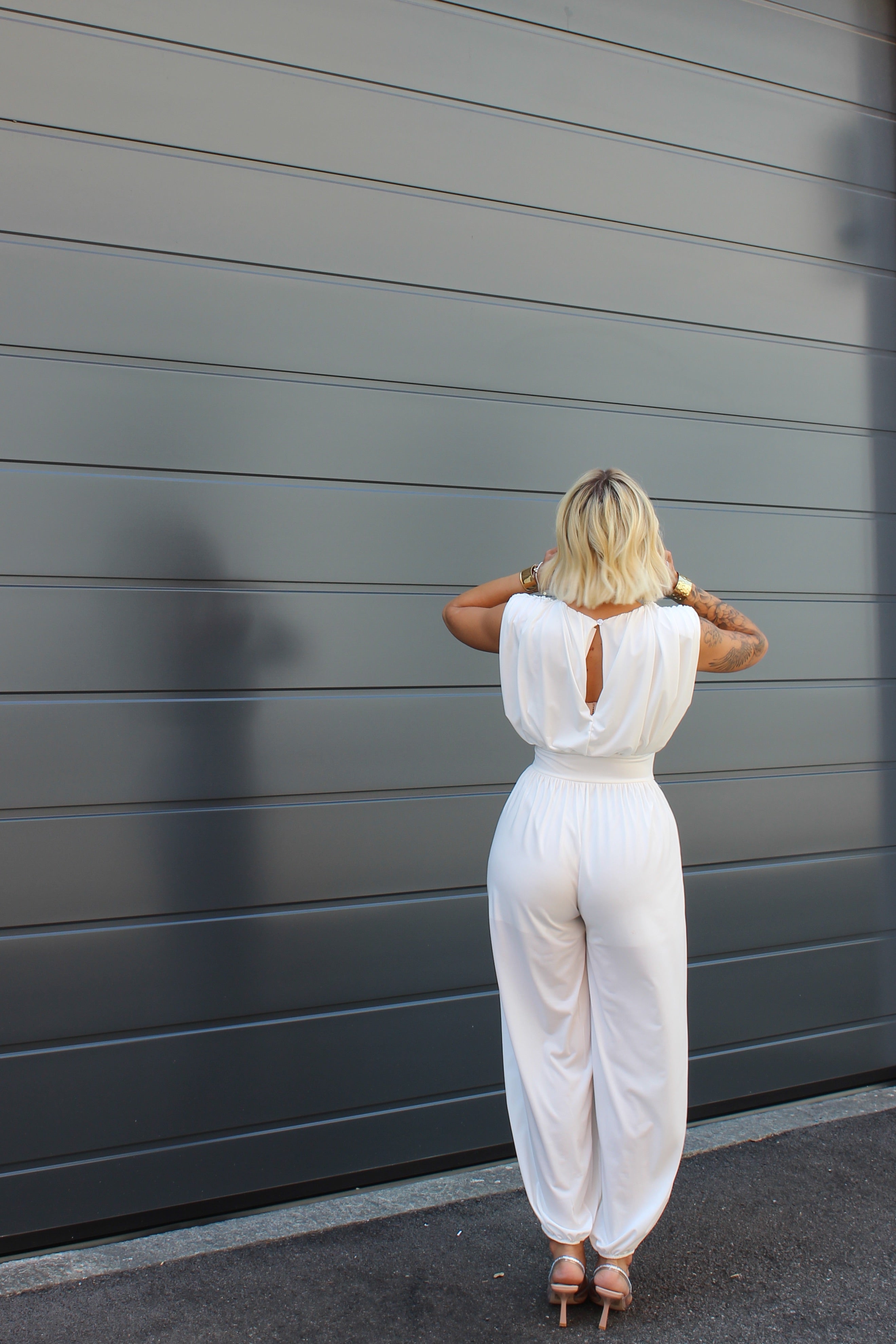 Playsuit Ava bianco