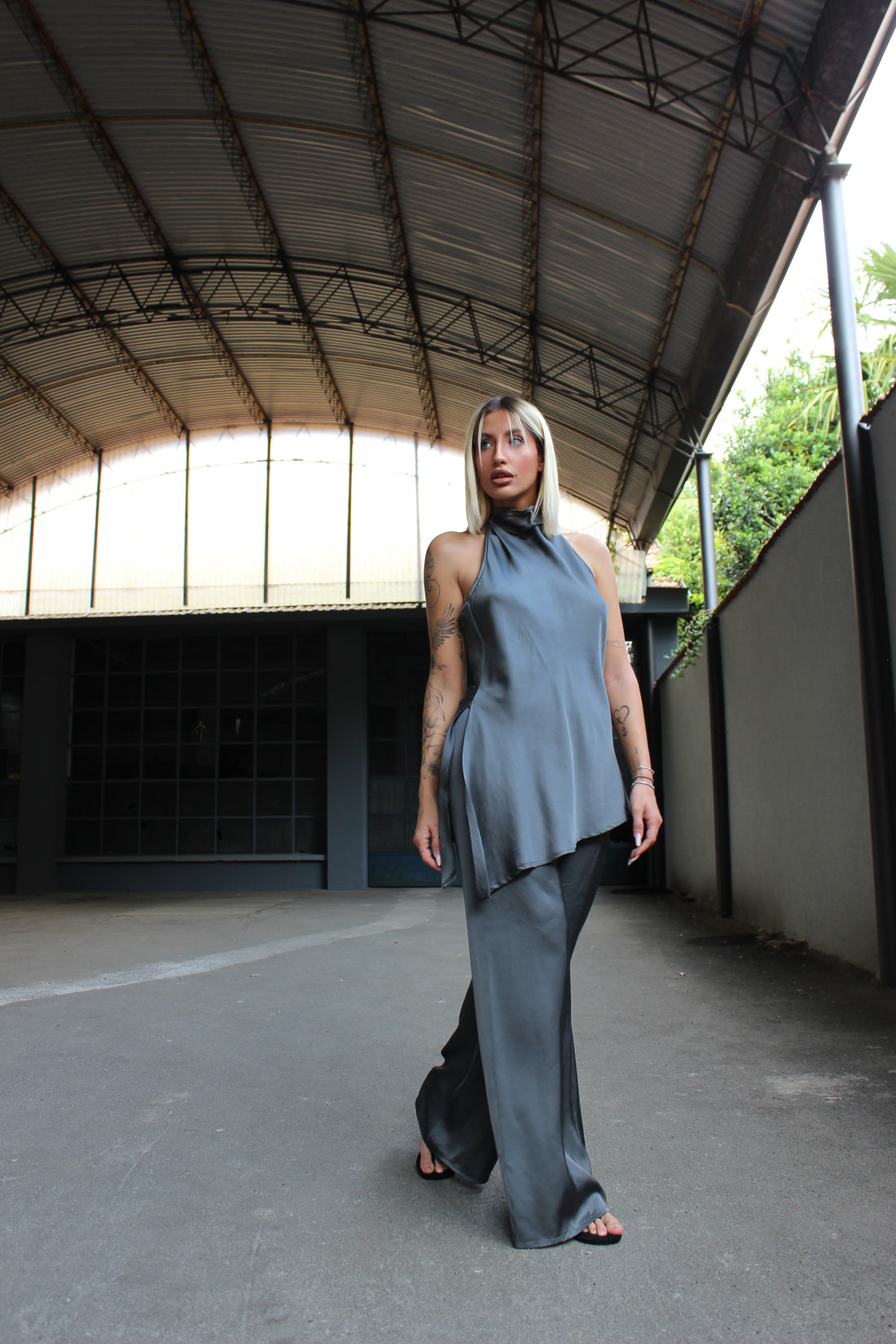 Coordinato caroline antracite