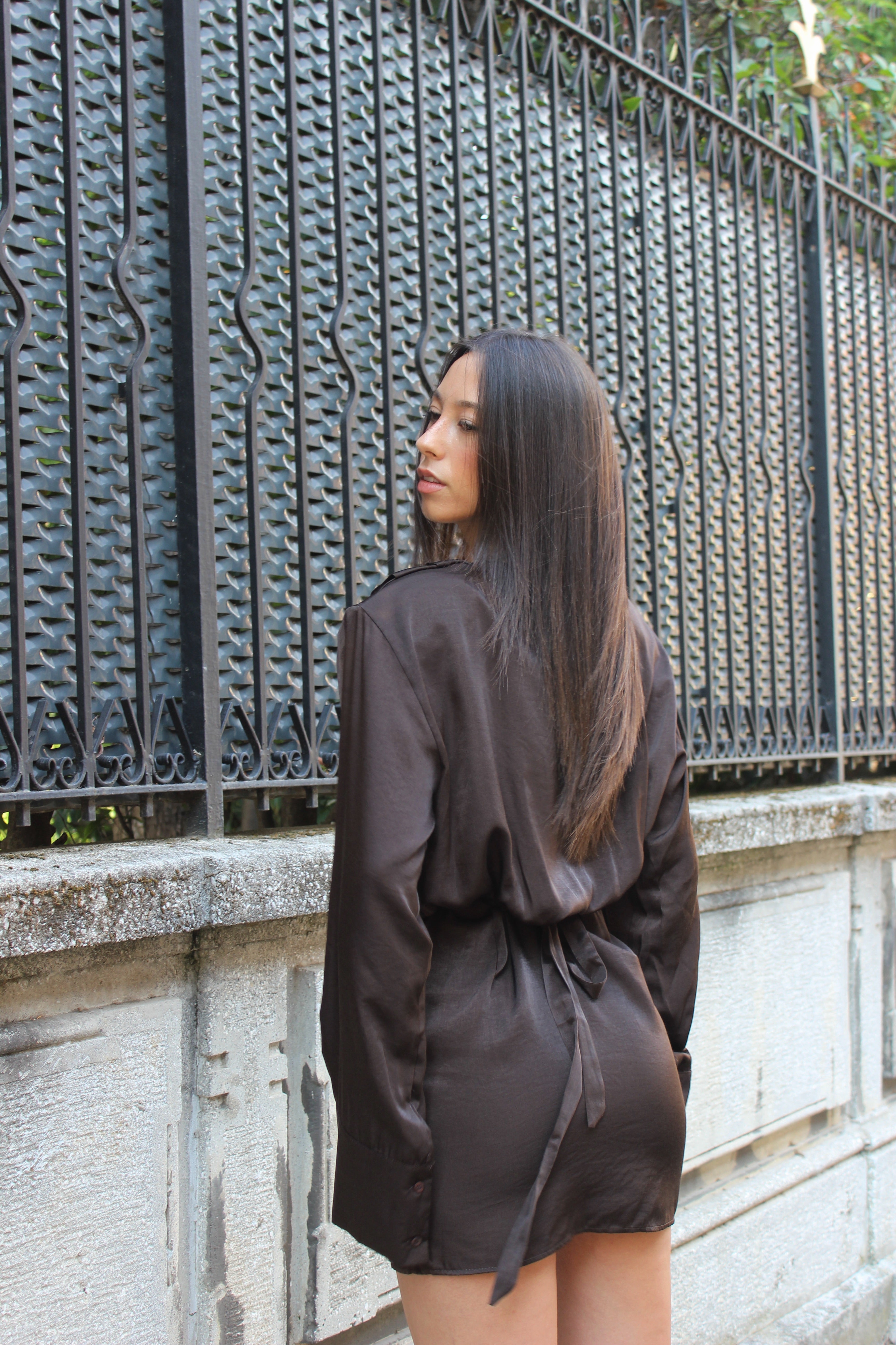 Abito Irina cioccolato