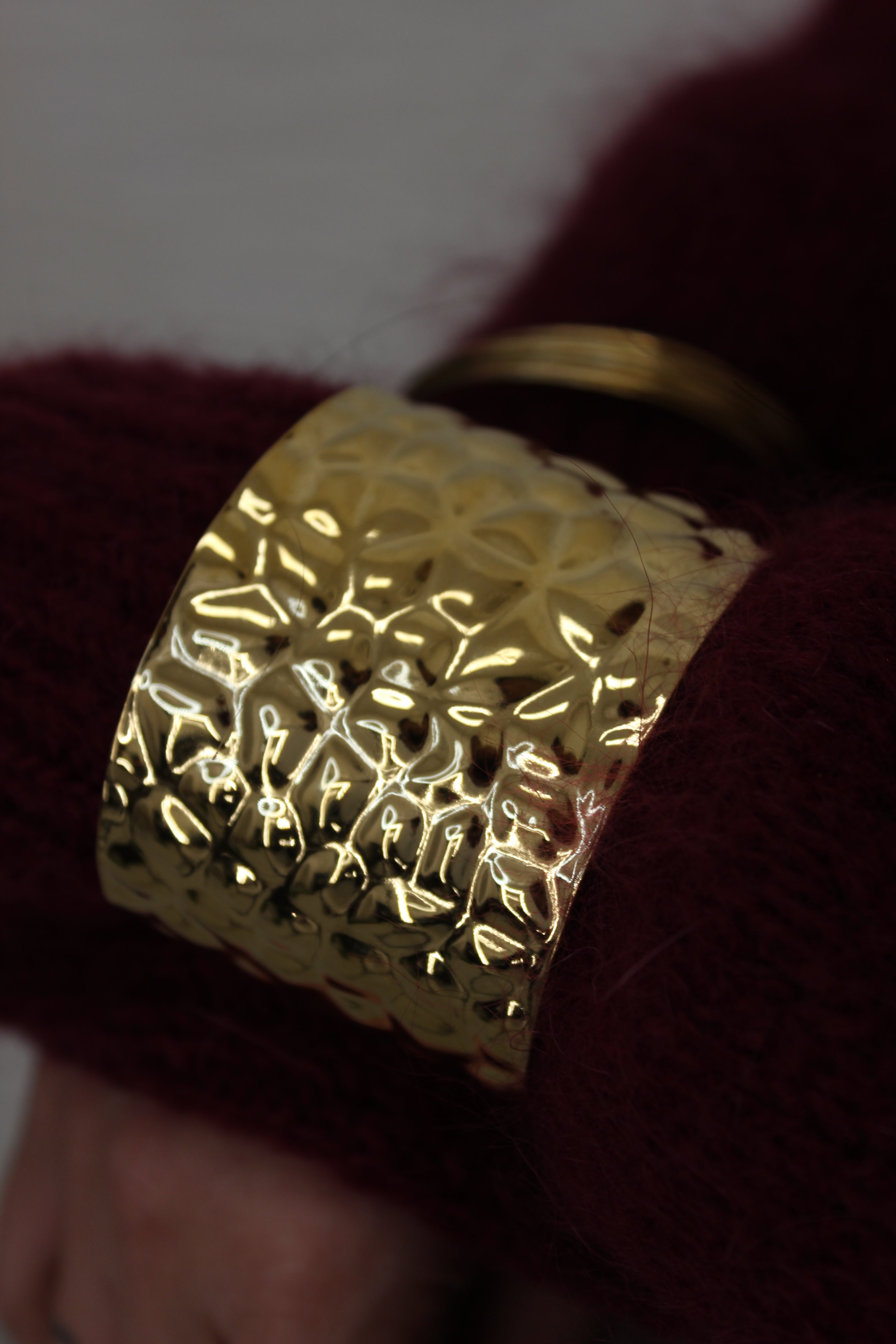 Bracciale rigido big GOLD