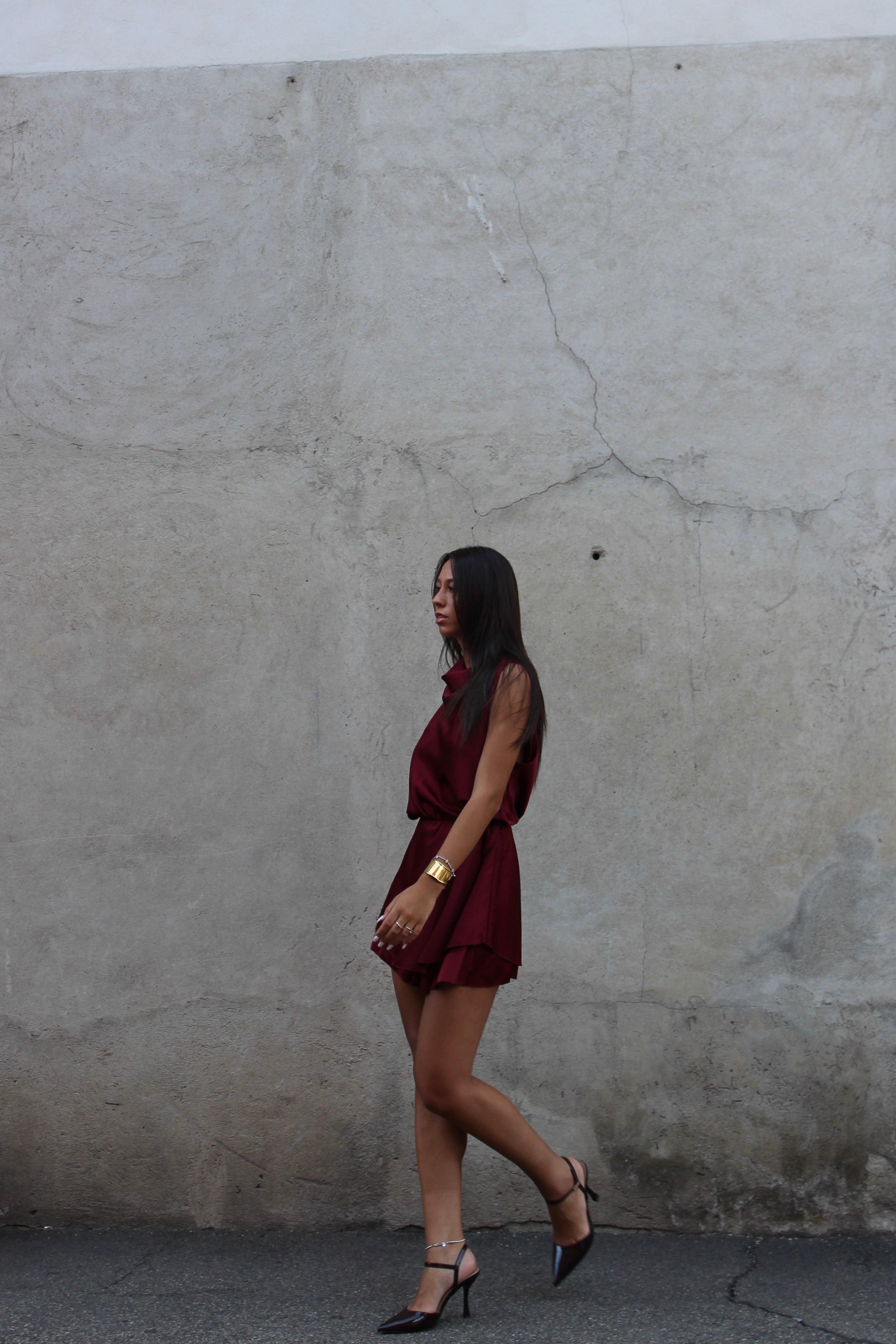 playsuit Noel bordeaux