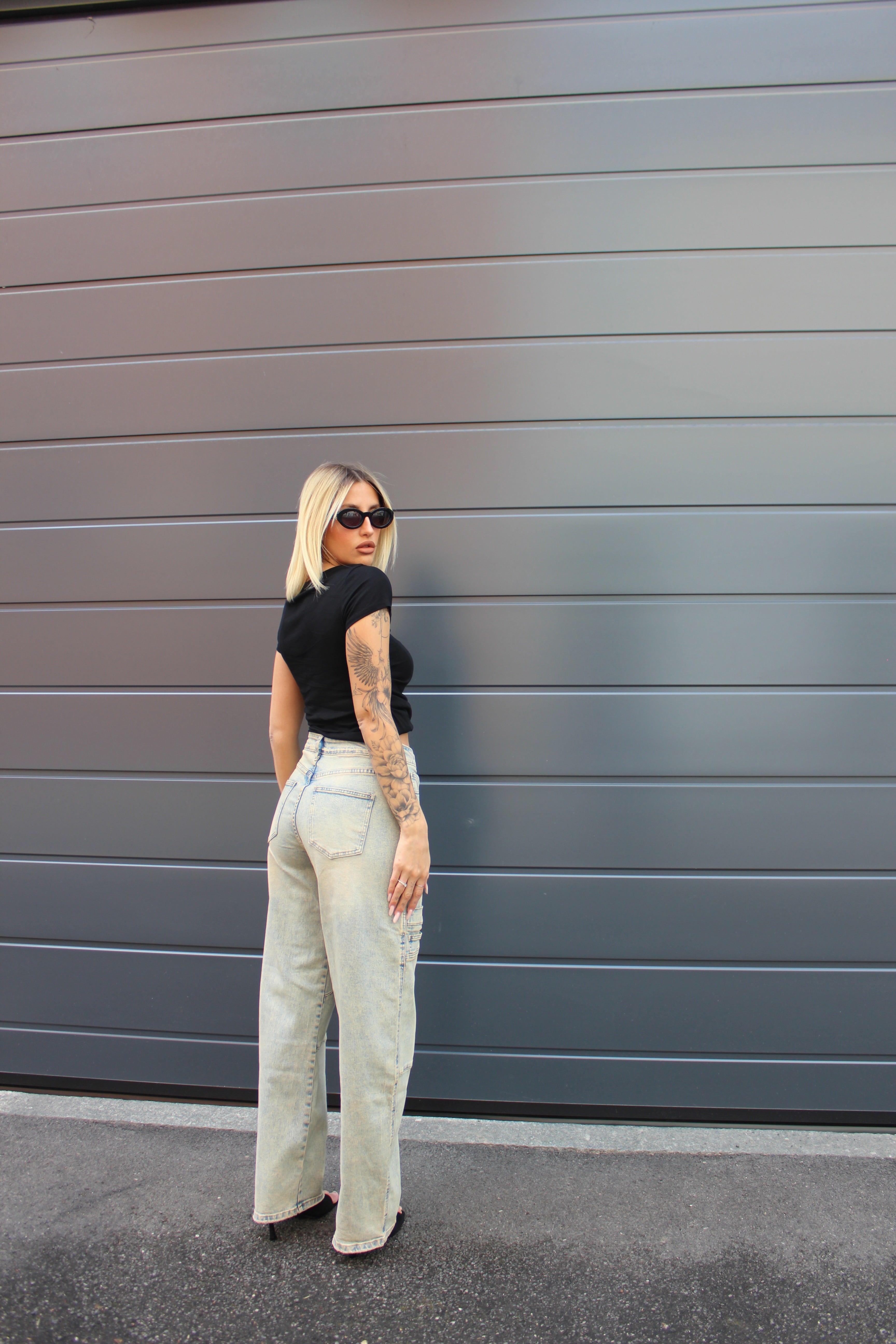 Jeans con patch