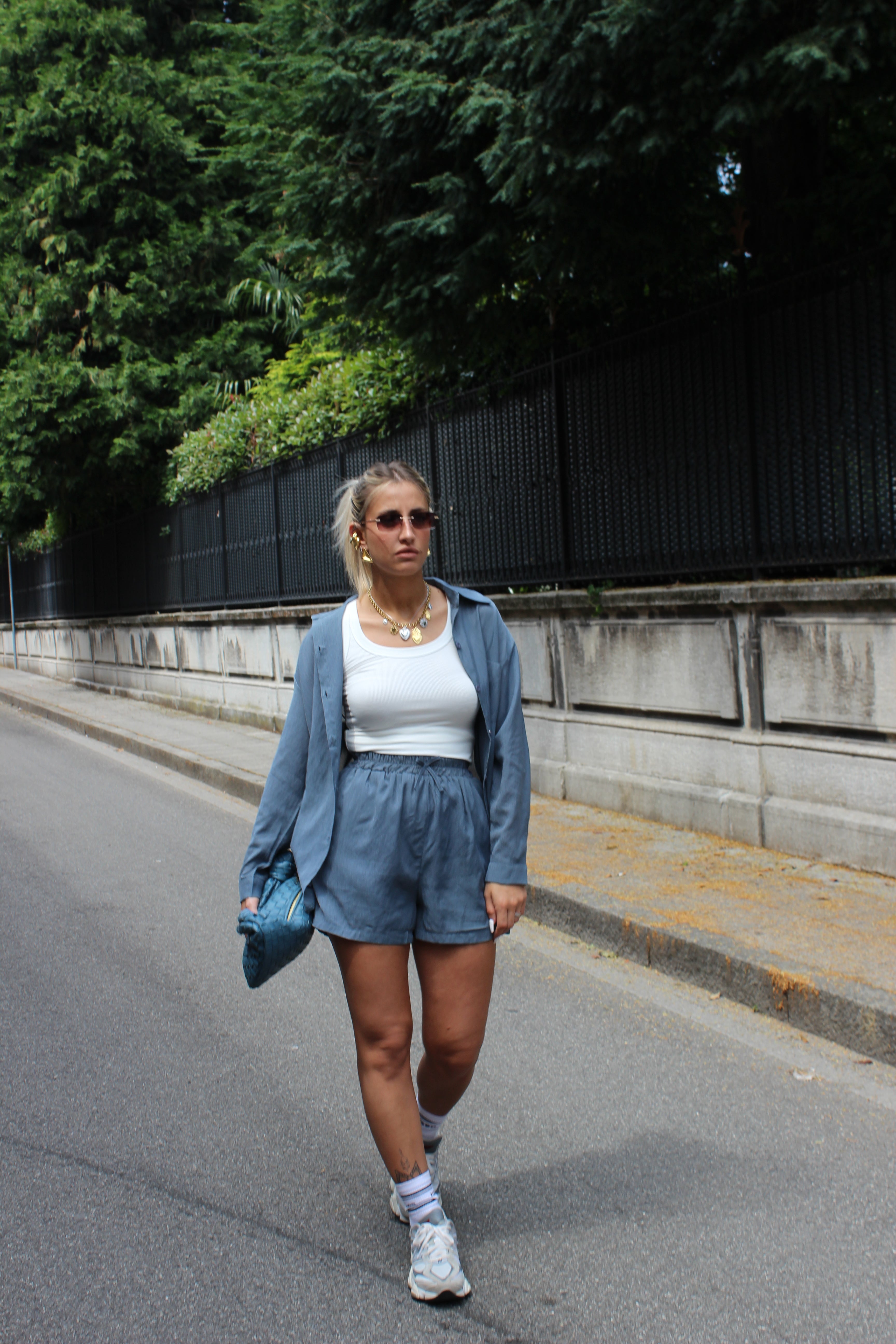 Coordinato Tencel oliva