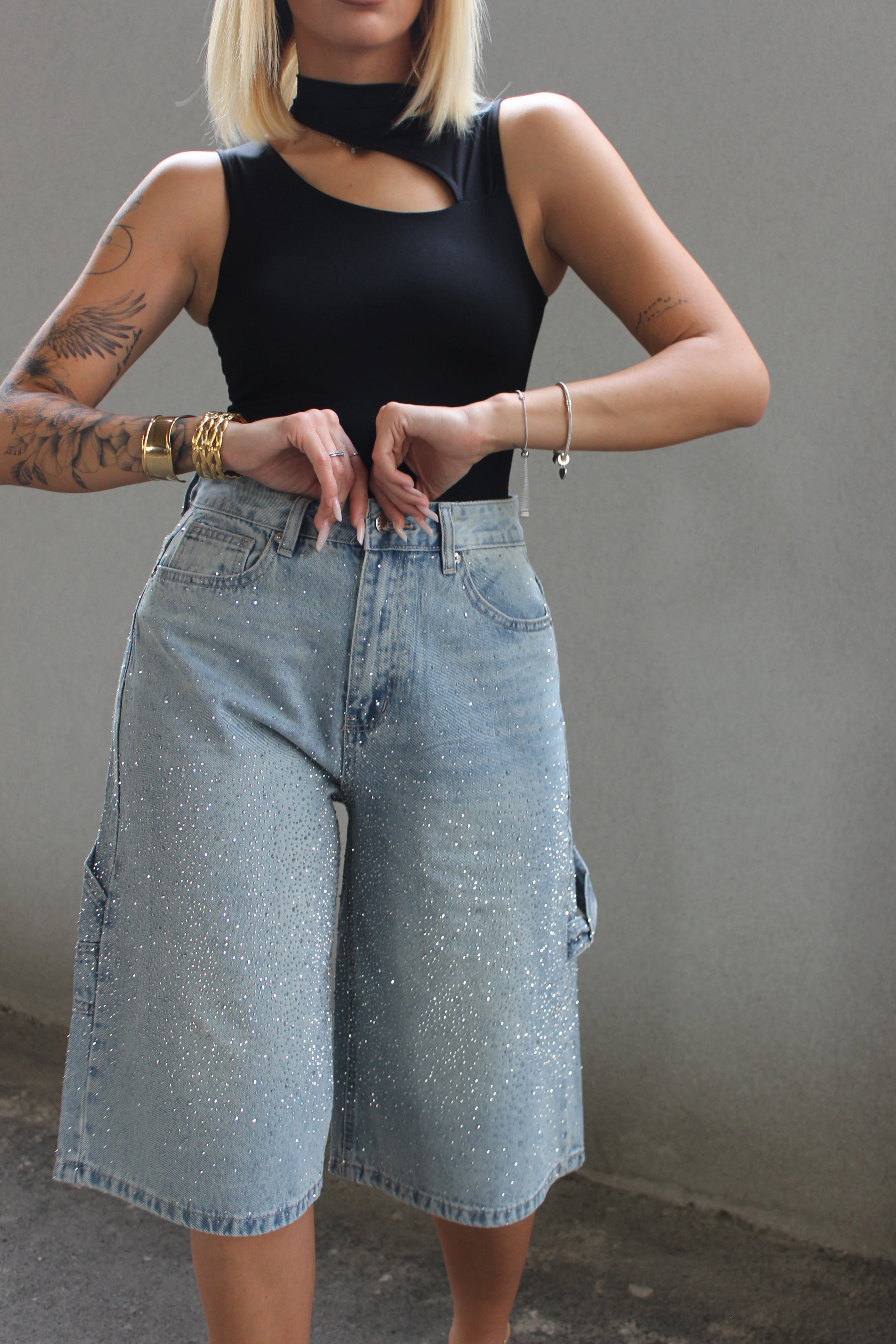 Jeans bermuda Luxury