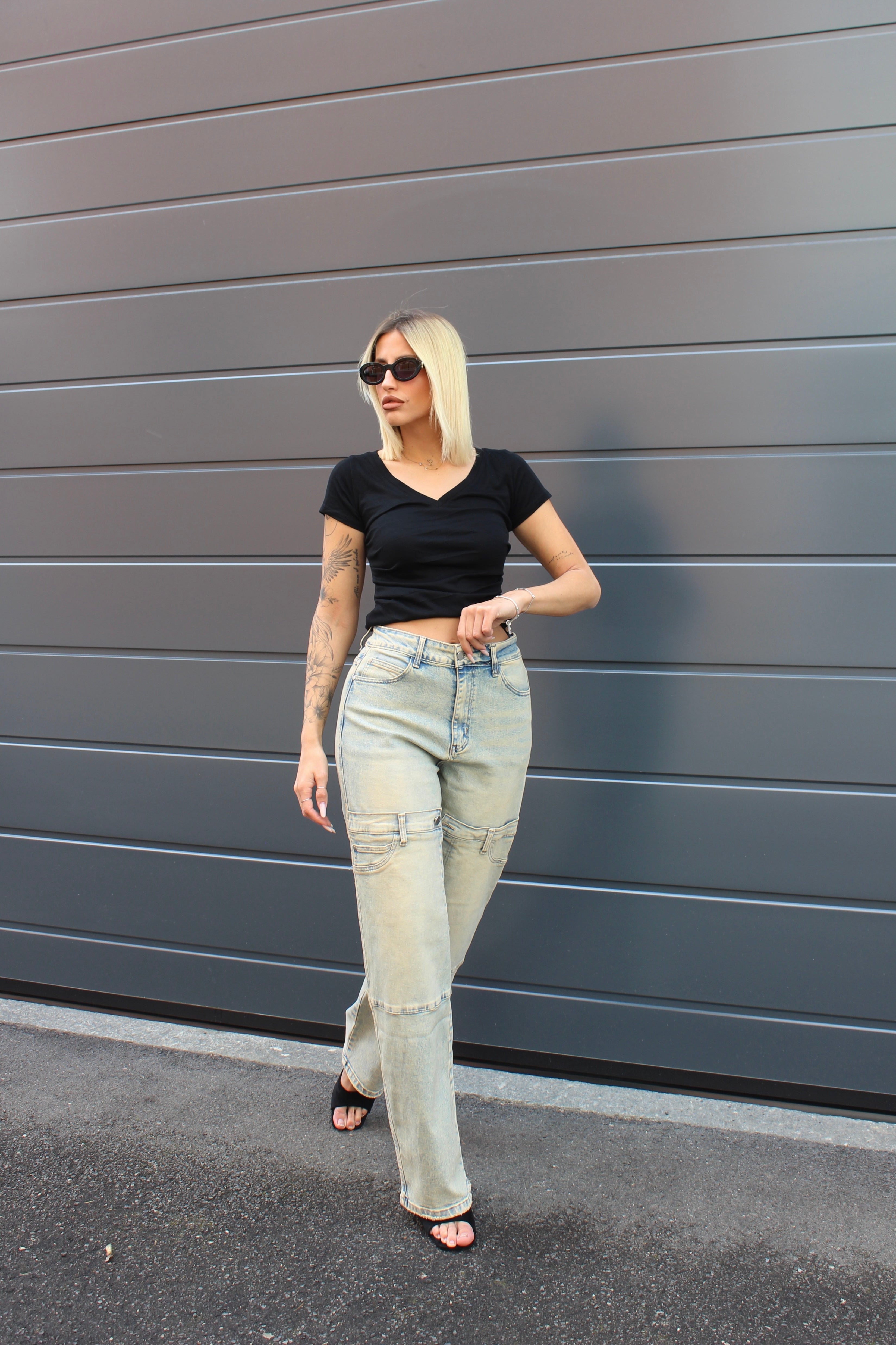 Jeans con patch
