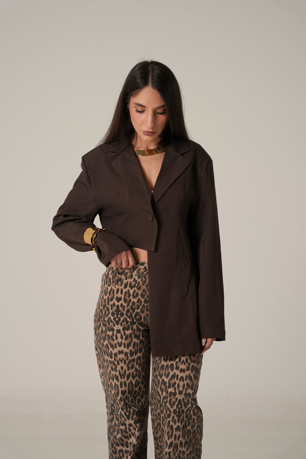 Blazer asimmetrico