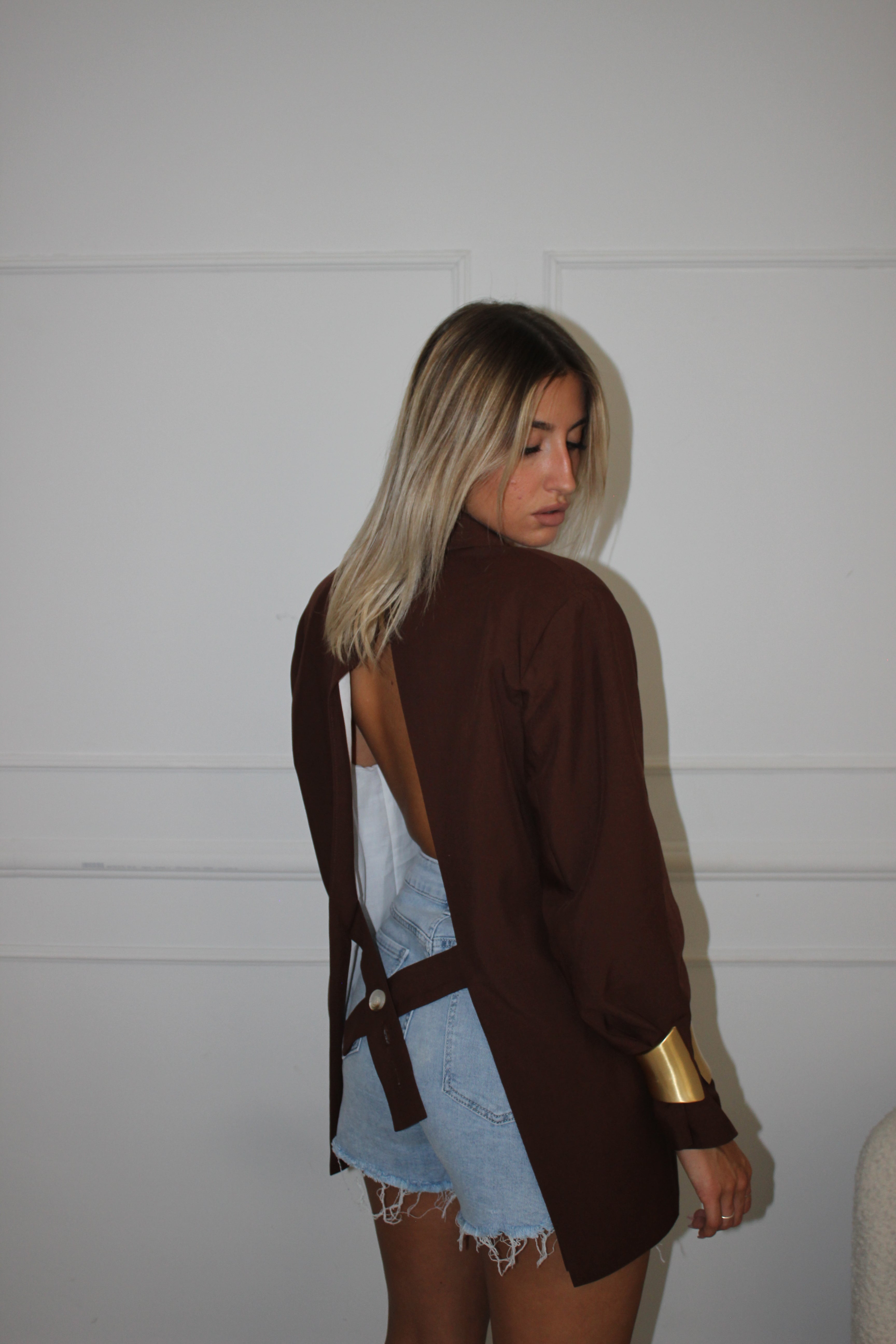 Blazer Mon Amour Chocolate