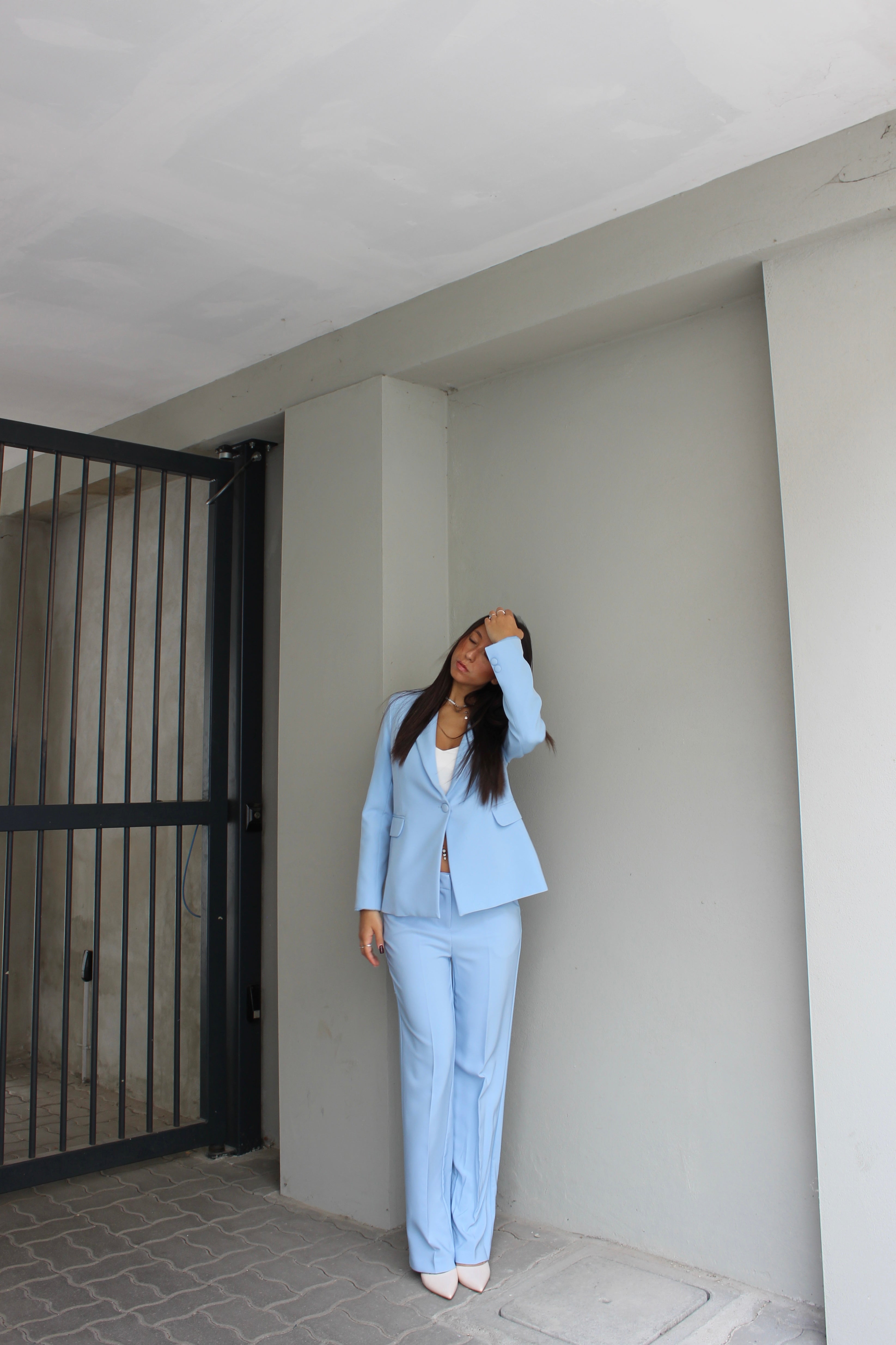 Tailleur Azzurro
