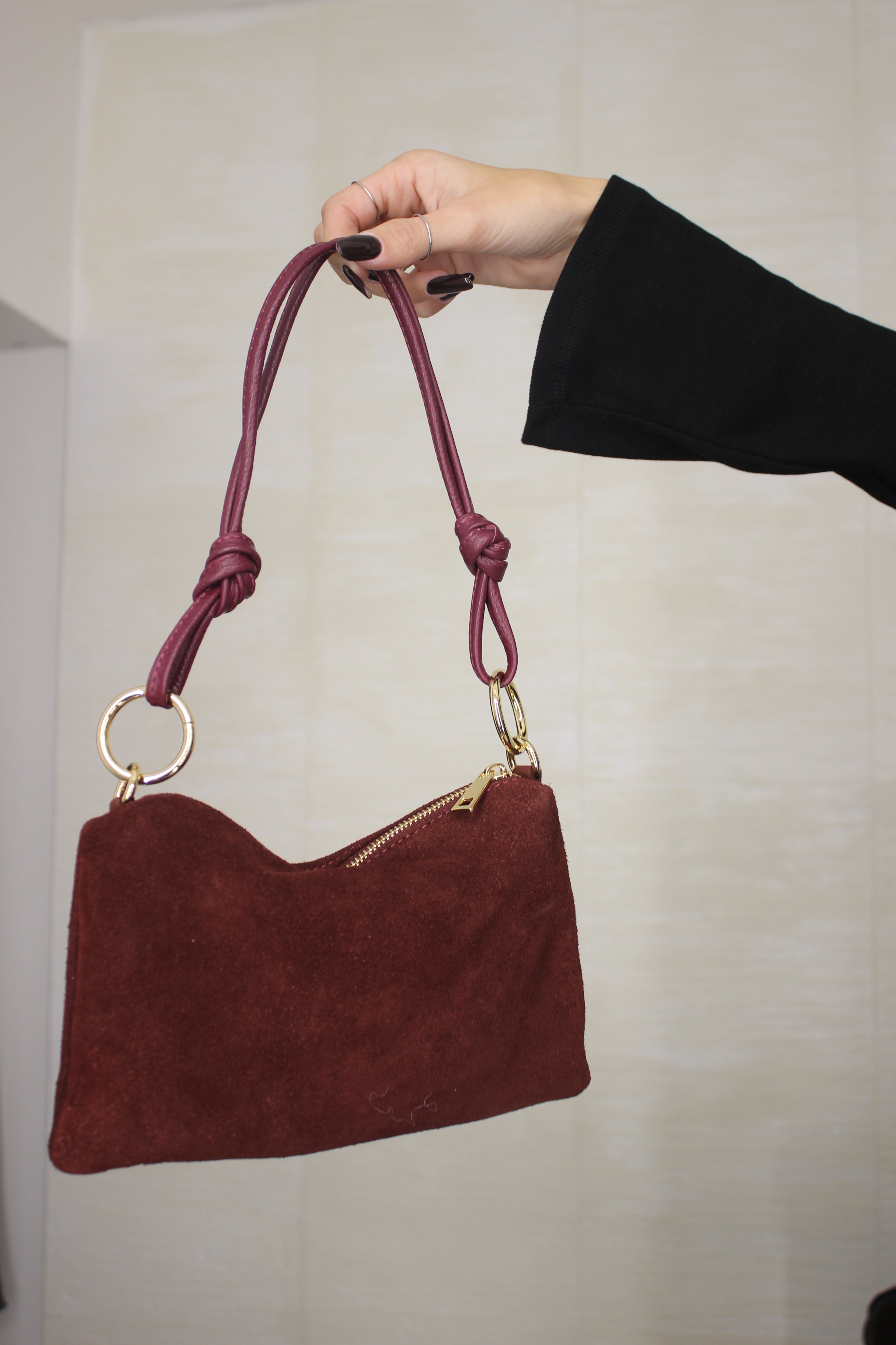 Borsa Mini Bordeaux