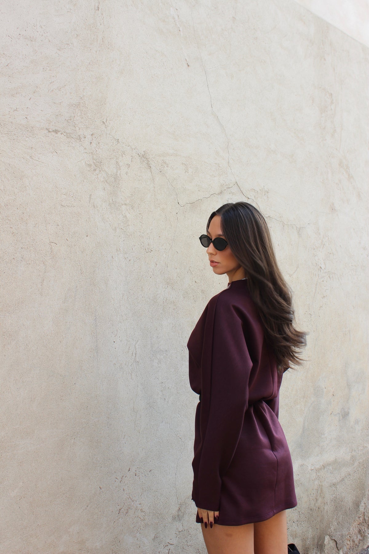 Abito thea bordeaux