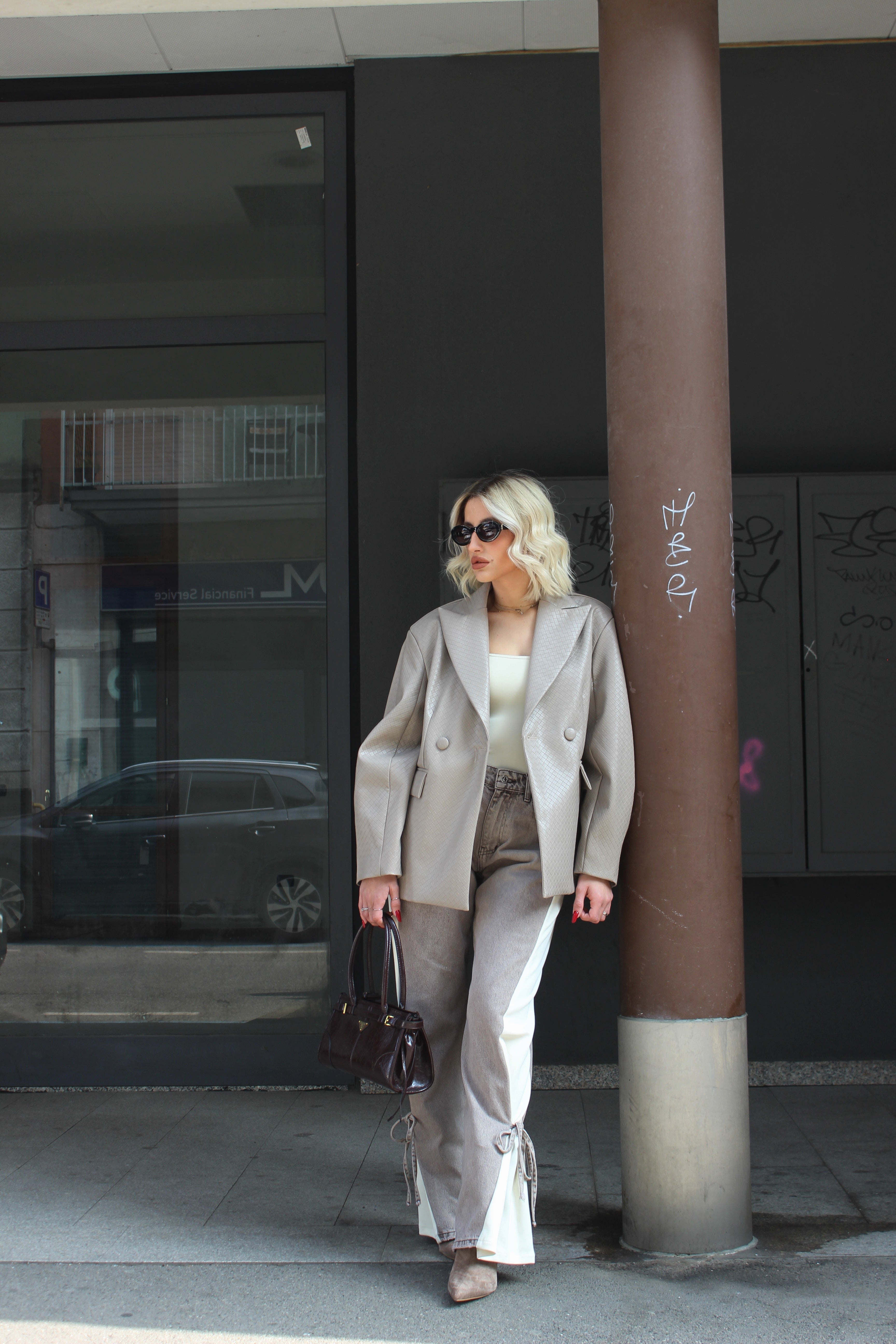 Blazer Lumina Ecopelle