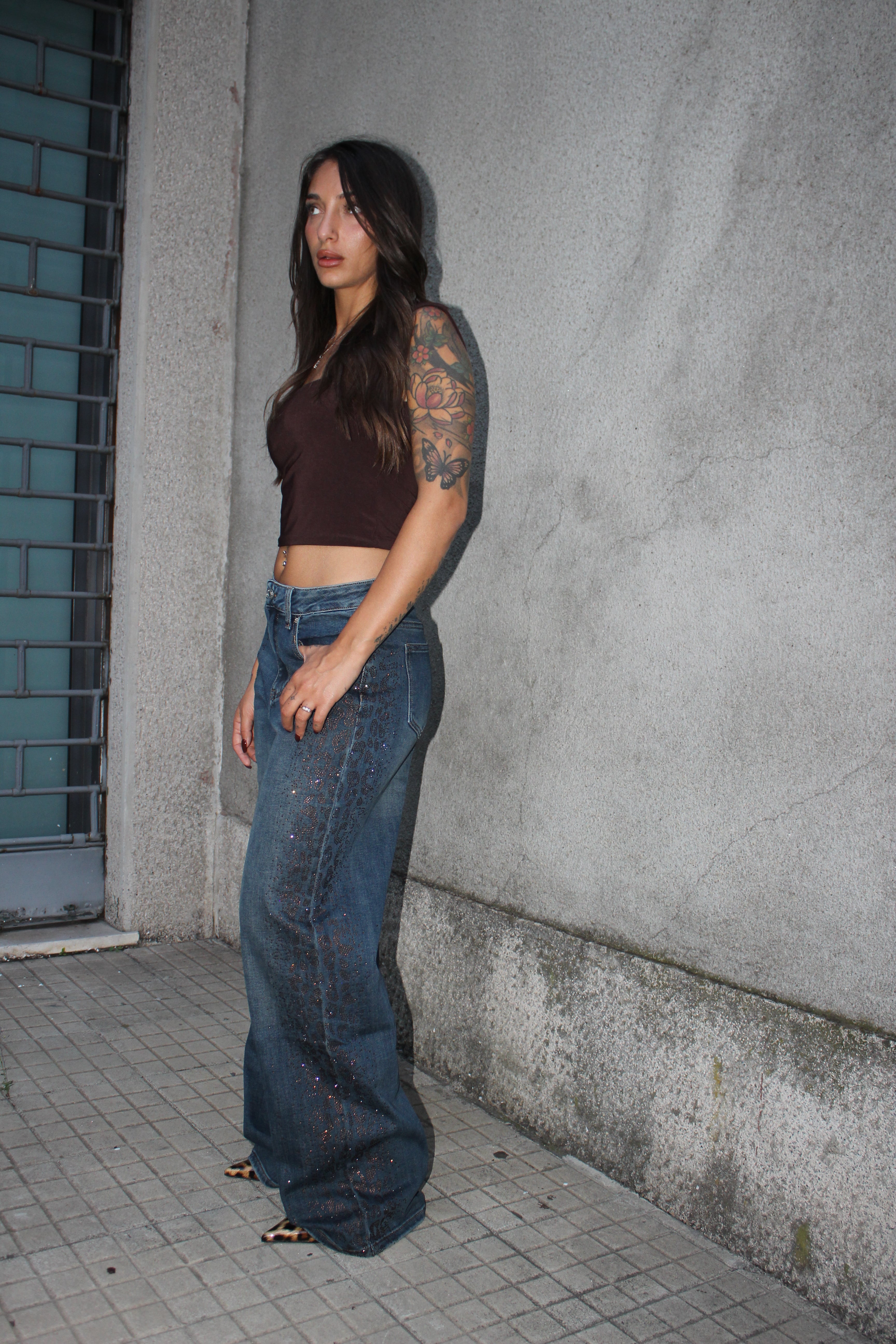 Jeans Luxury Maculato