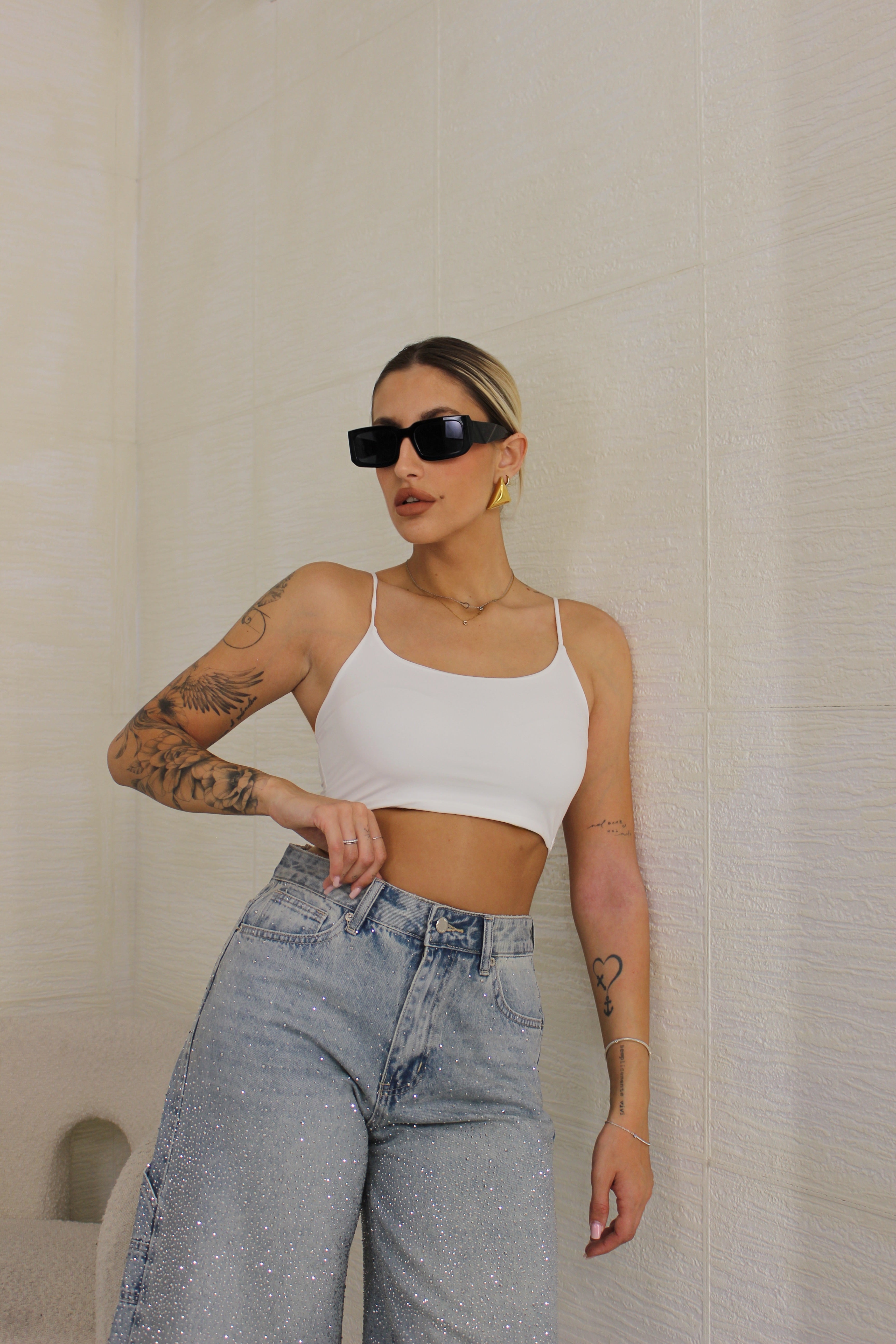 Top crop bianco