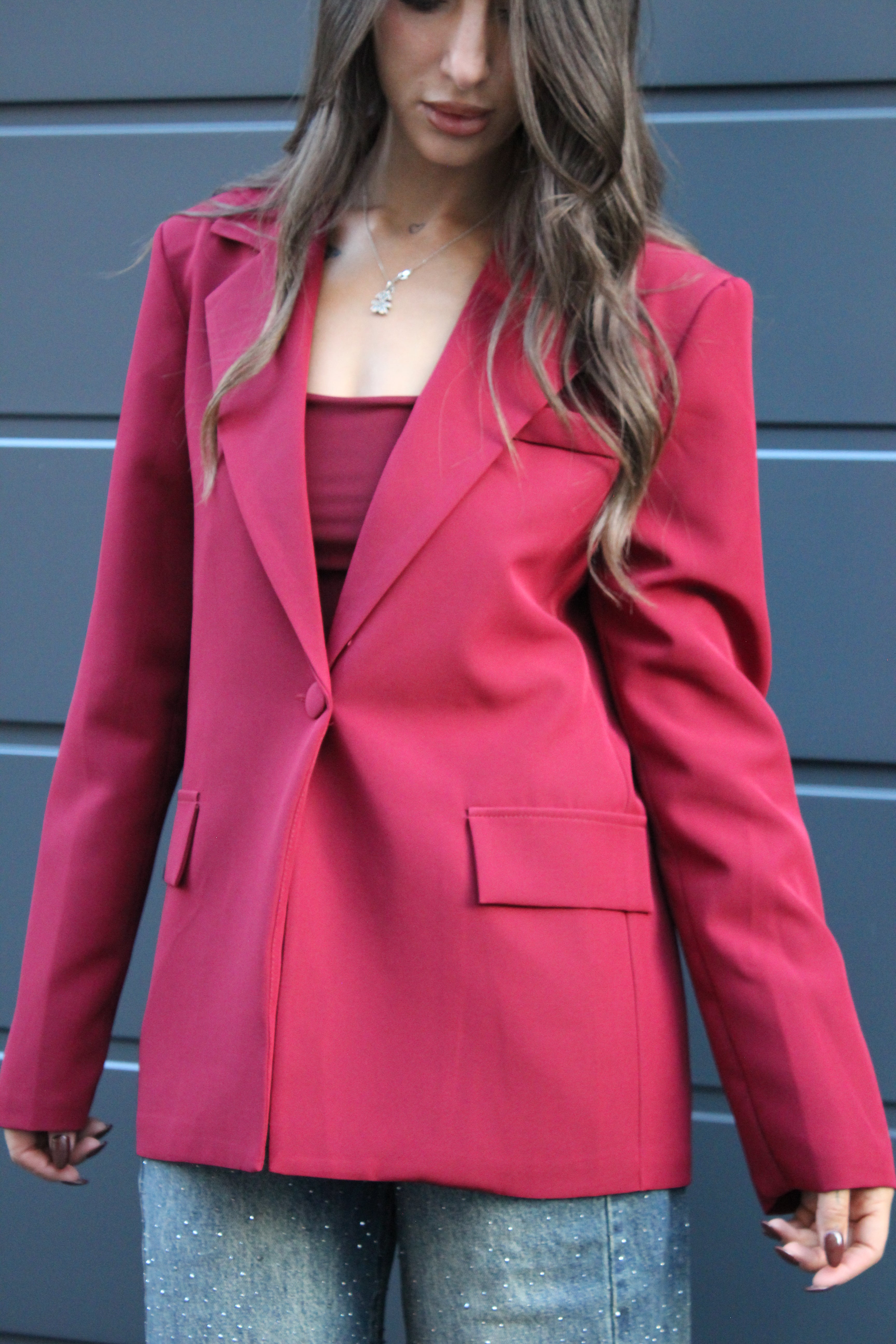 Blazer Bordeaux