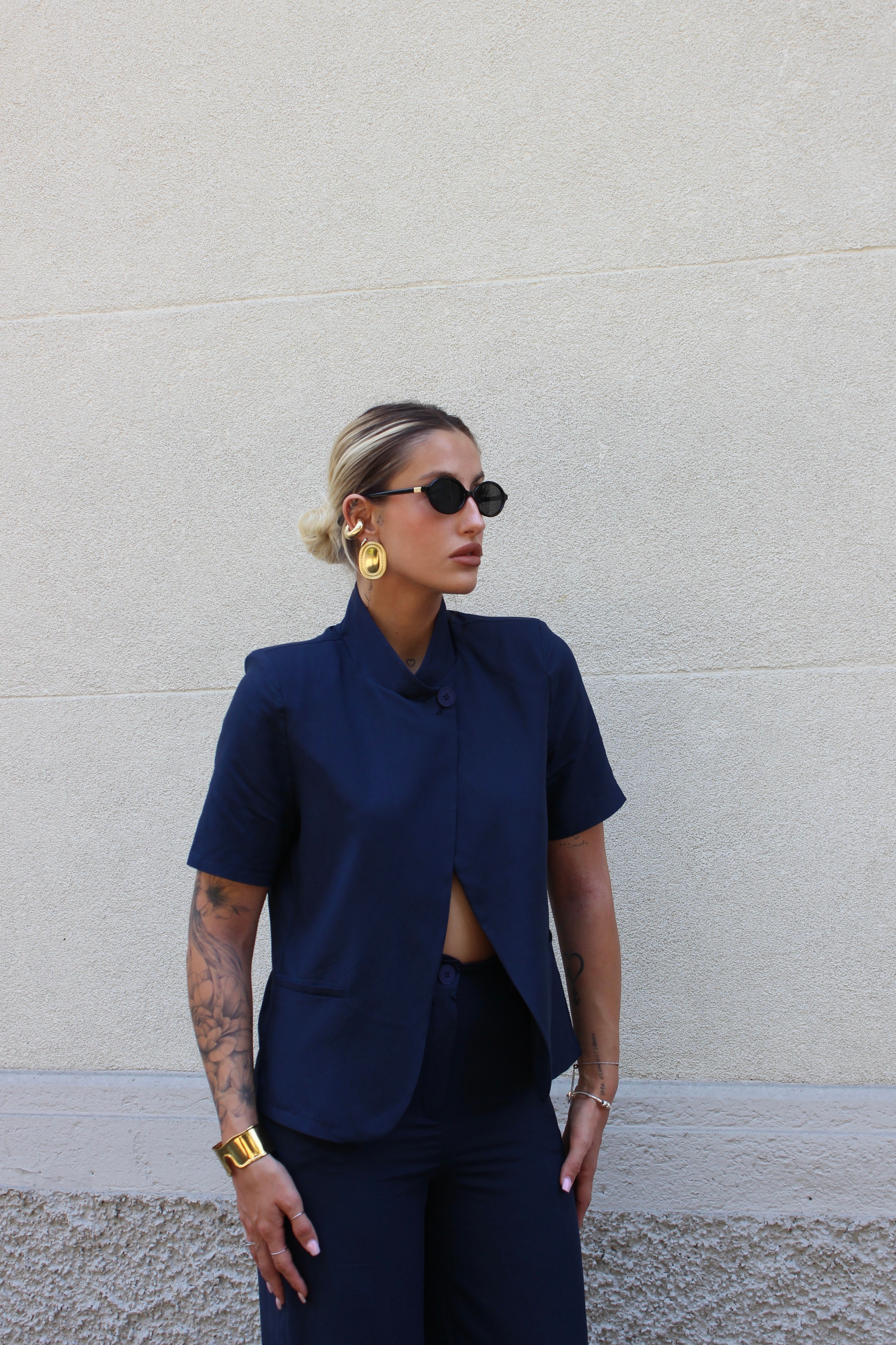 Coordinato Esme blu