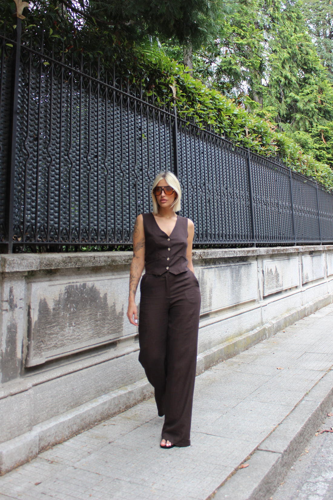 Coordinato Lien cioccolato