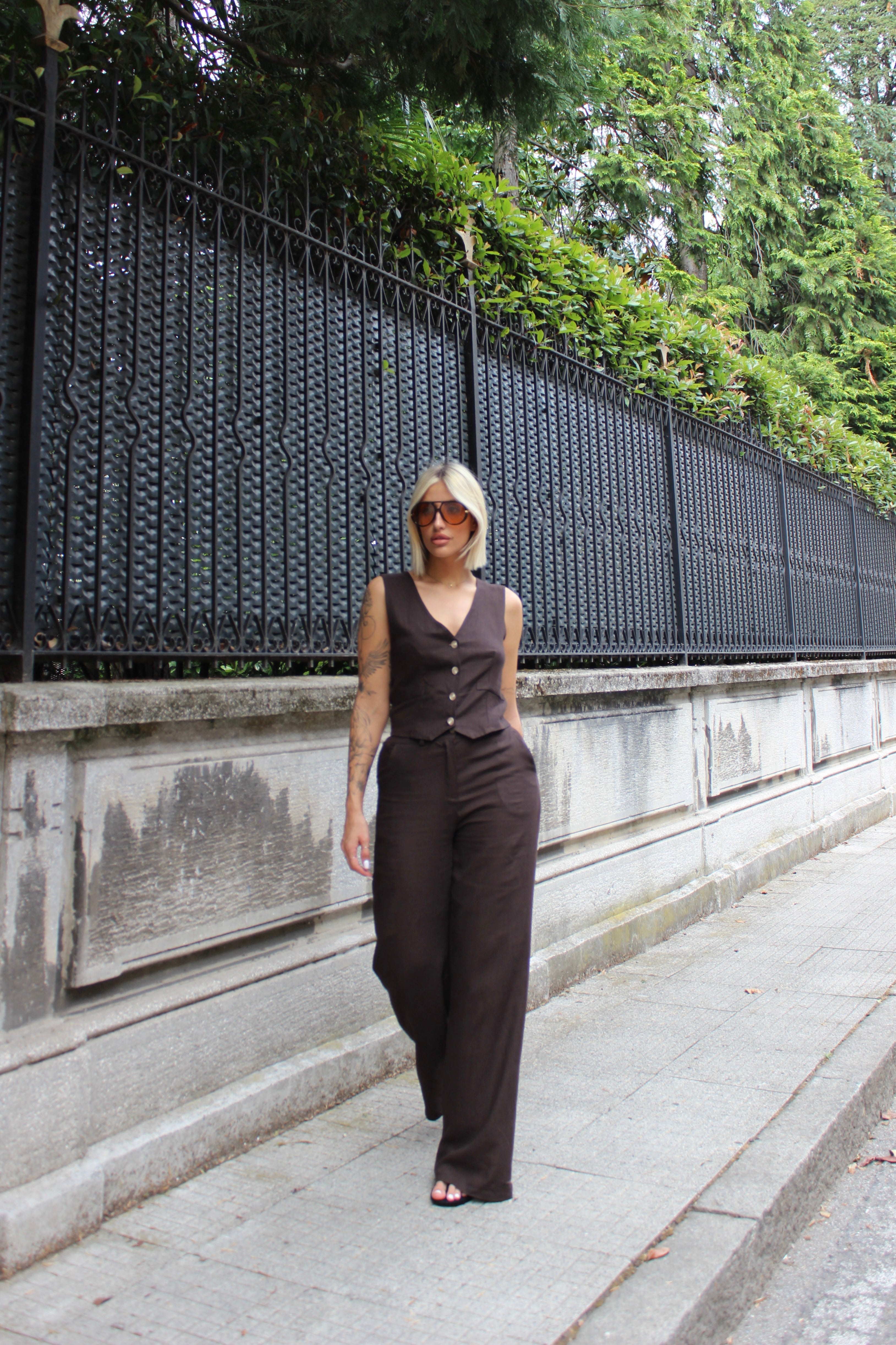 Coordinato Lien cioccolato