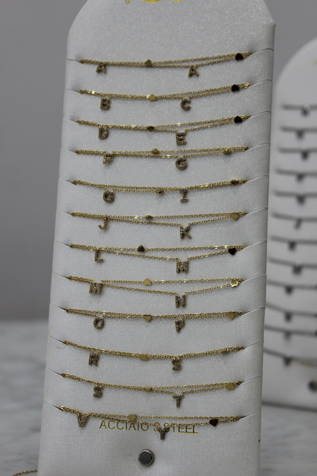 Collana love letter oro