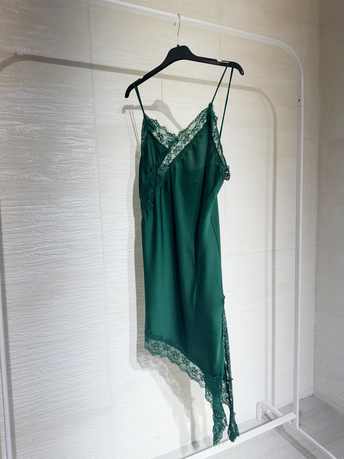 Dress Satin verde