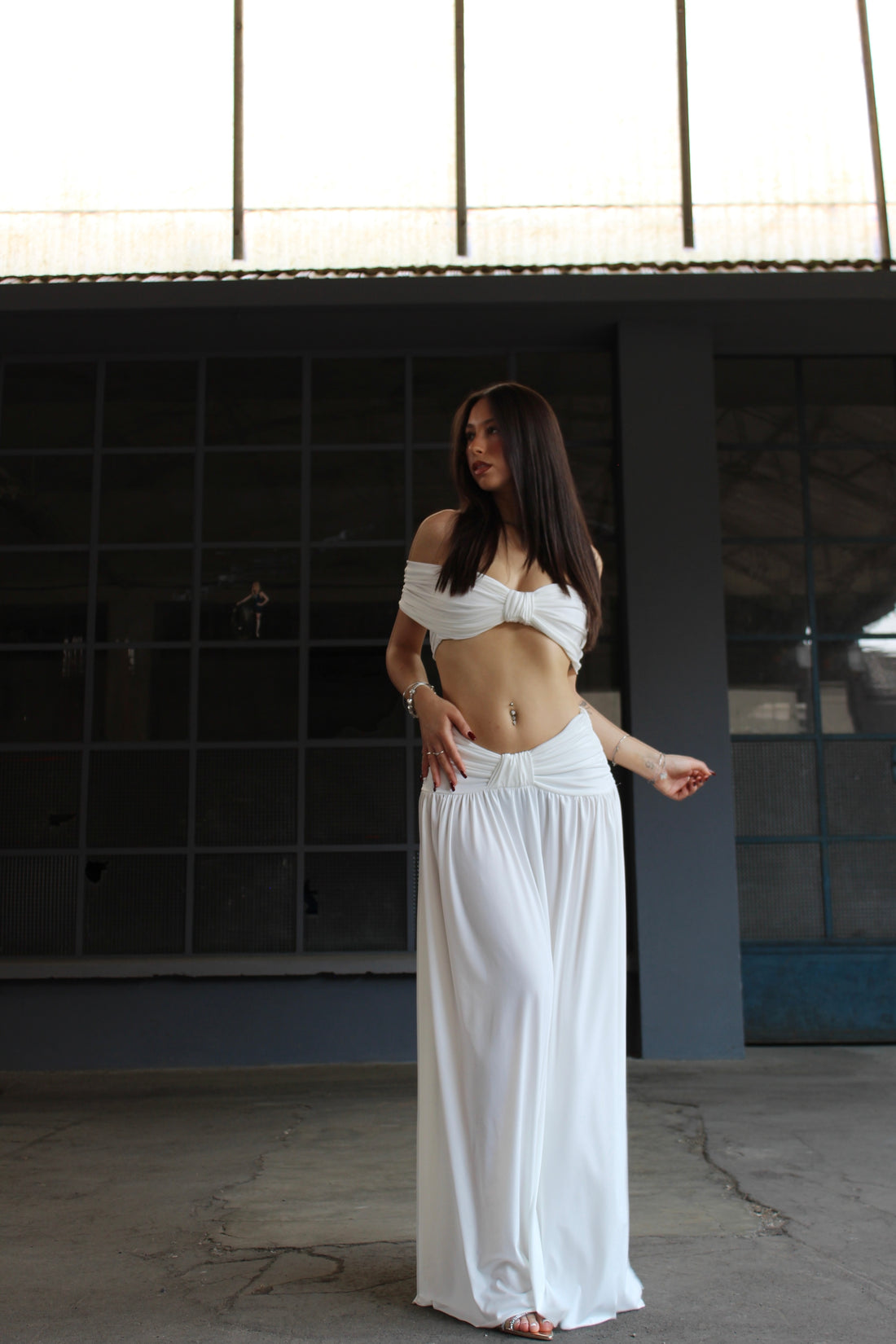 Completo ivy bianco