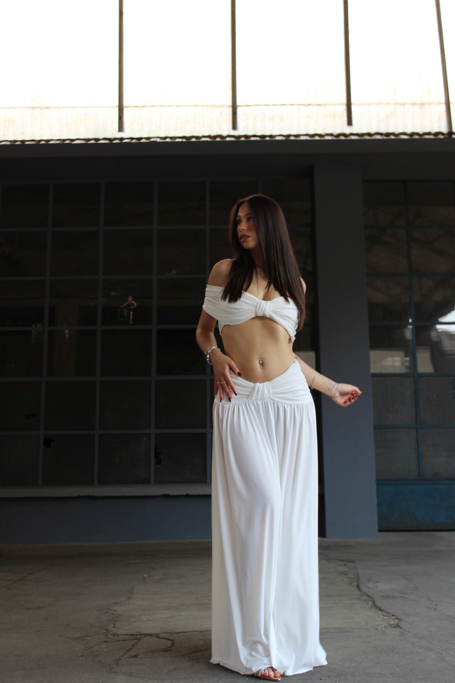 Completo ivy bianco