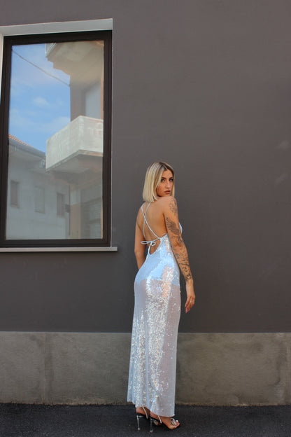 Abito Keyla champagne