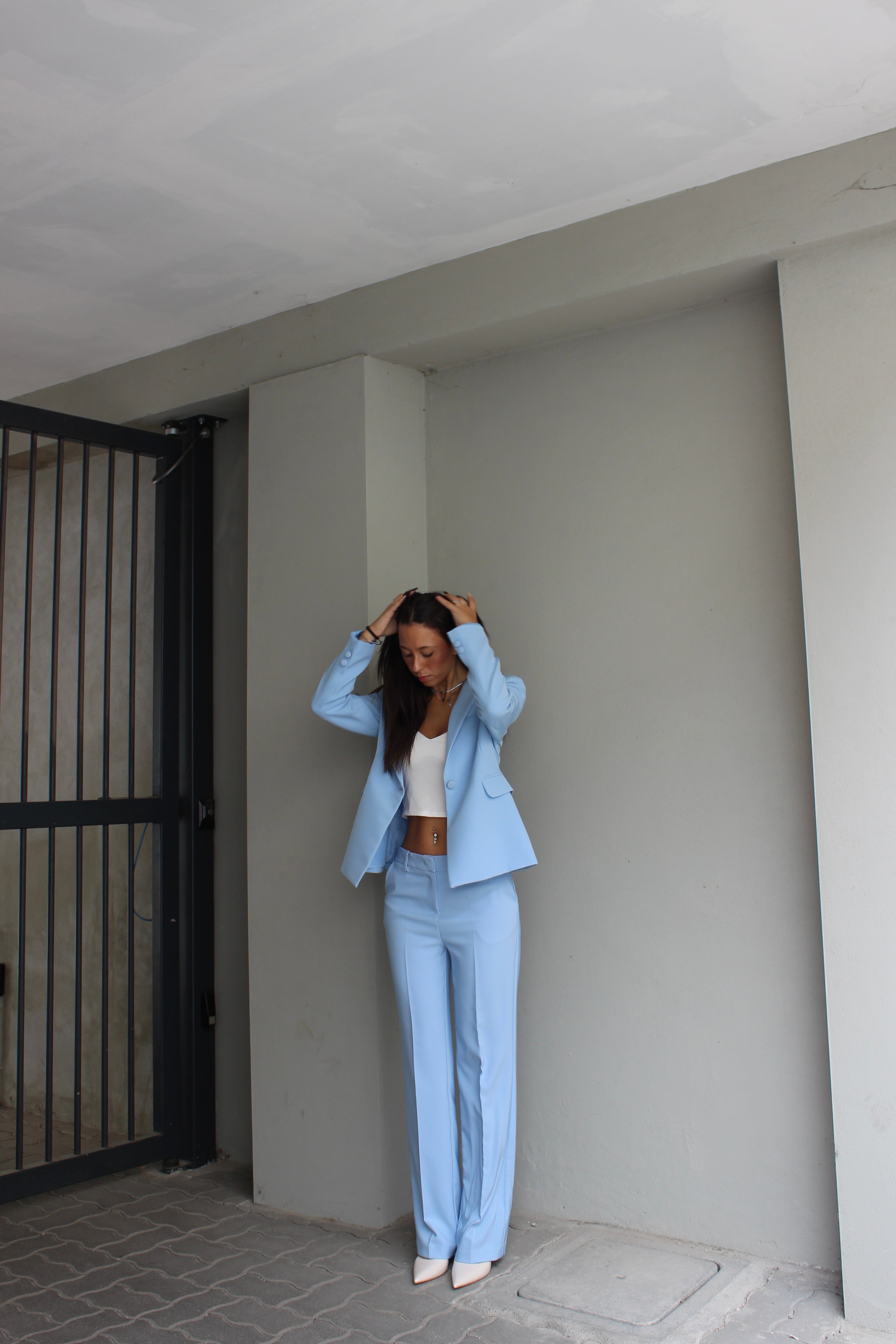 Tailleur Azzurro