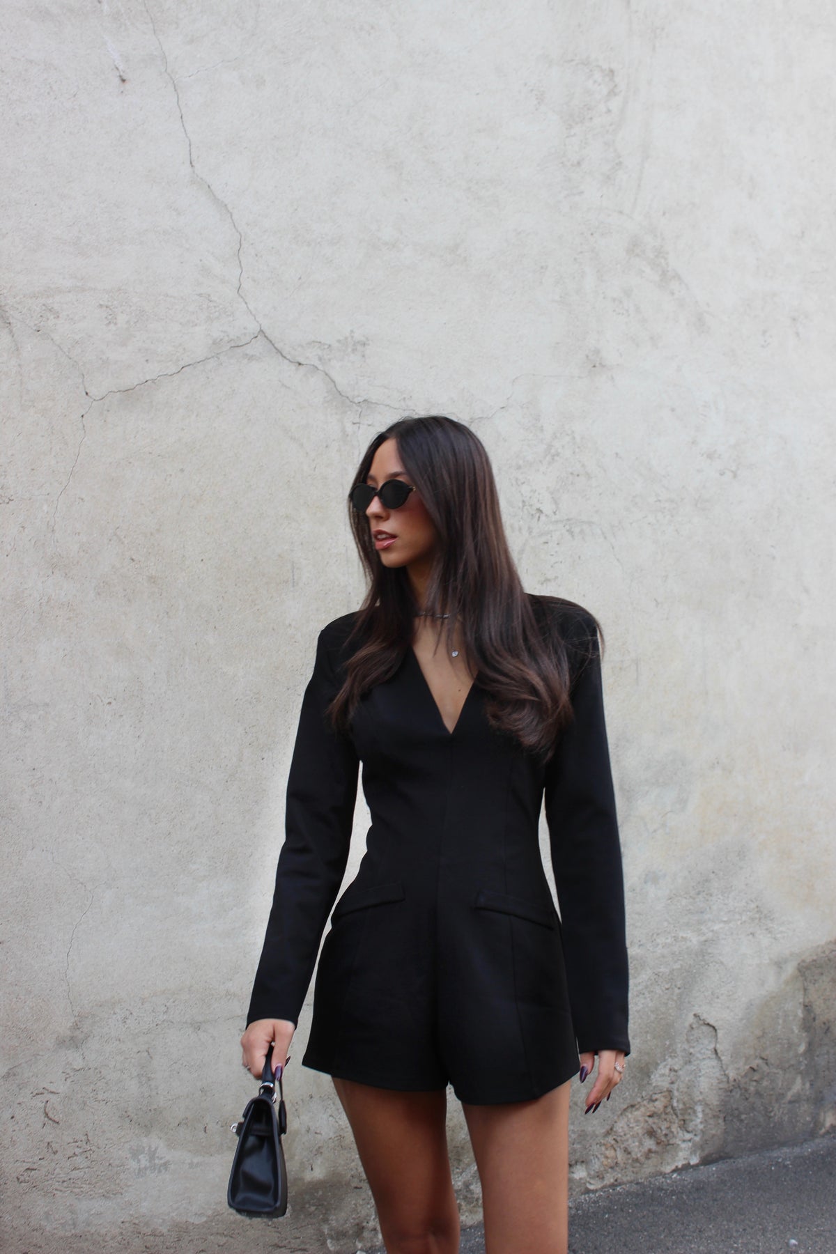 Playsuit Zaira nero