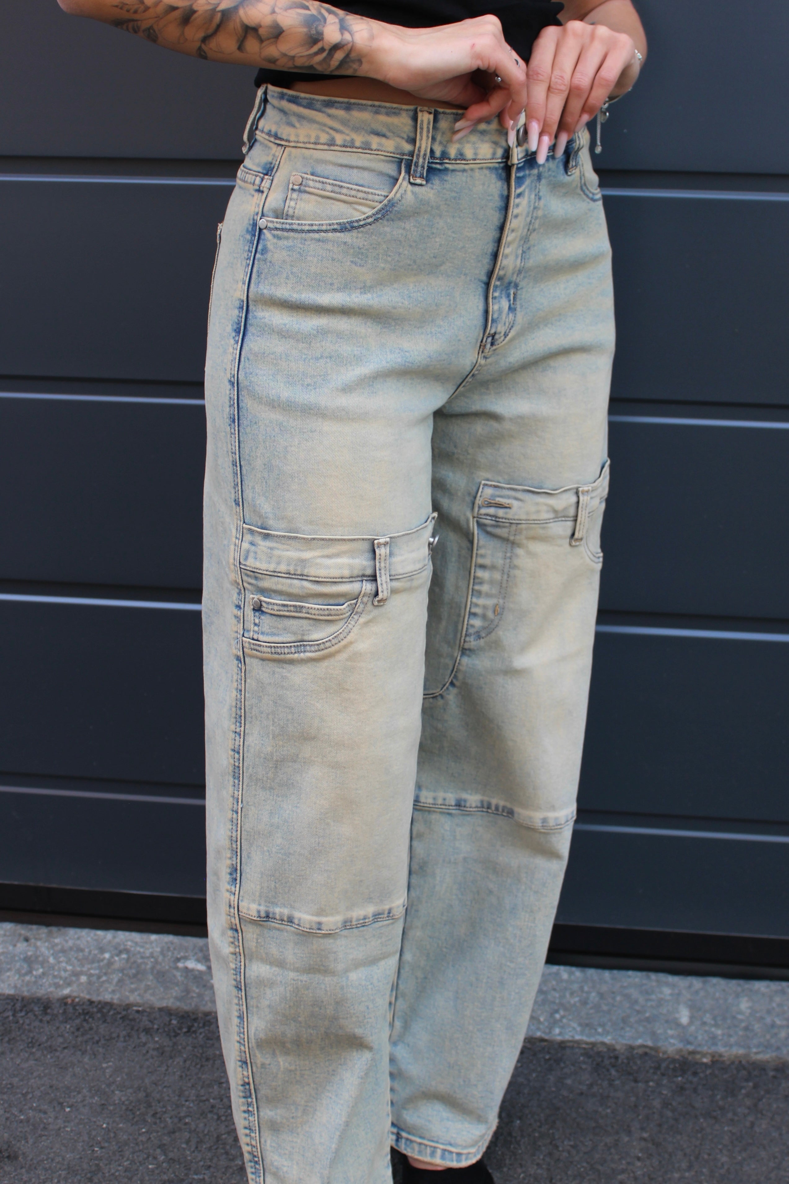 Jeans con patch