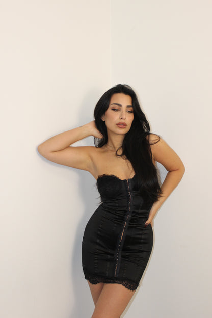 Abito corset Nero