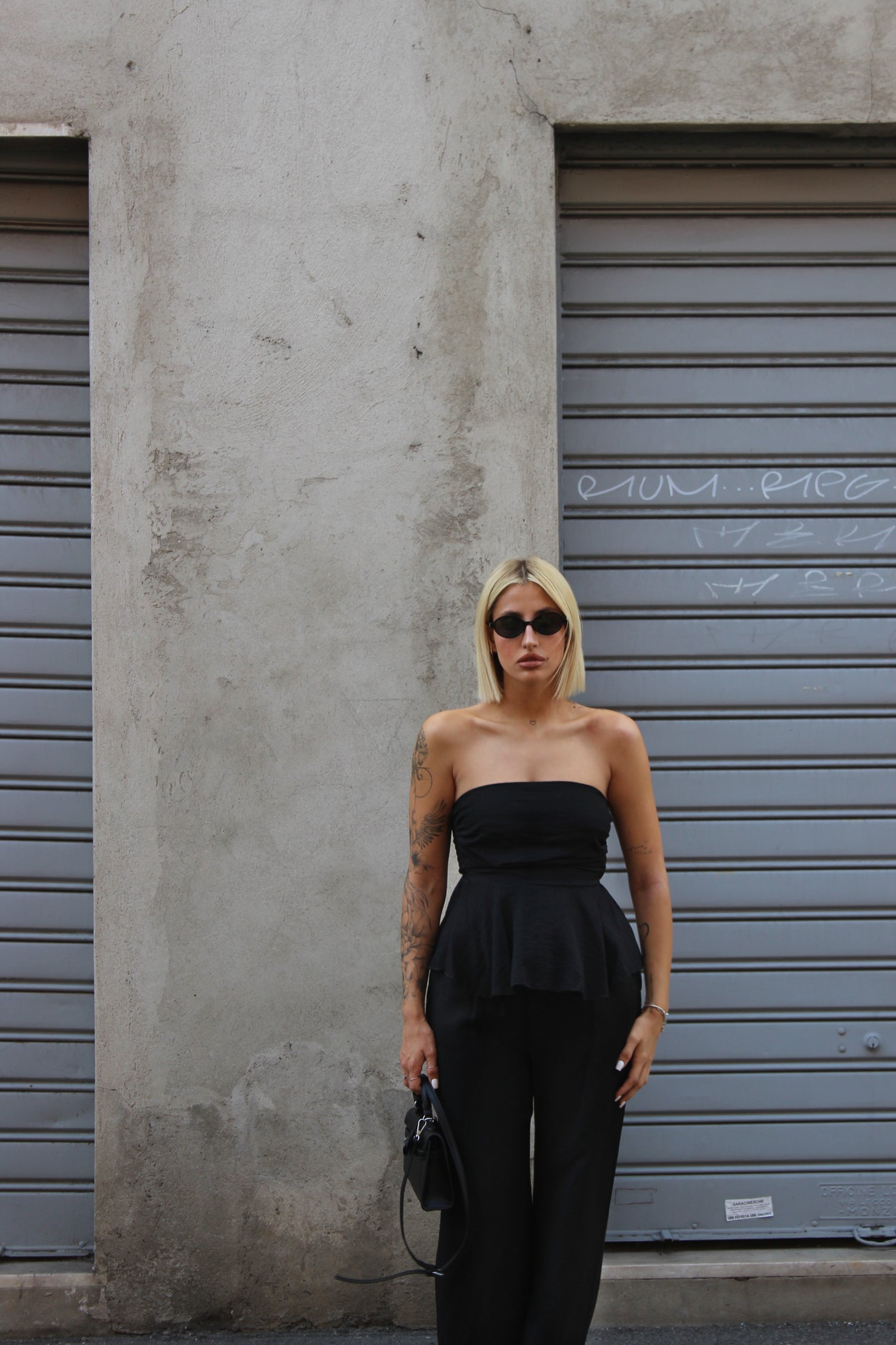 Coordinato Samira nero