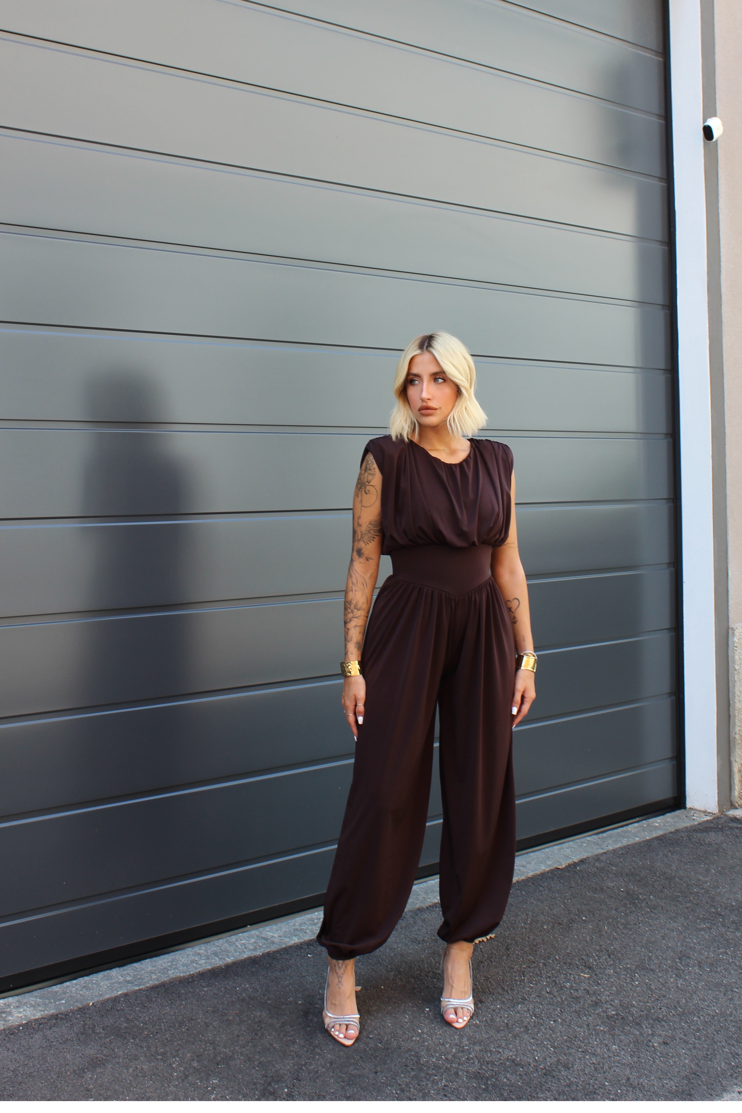 Playsuit Ava cioccolato